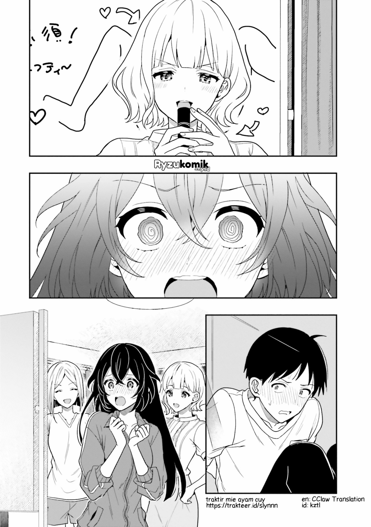 Takachiho Honoka-senpai ga Suki de Suki de Iroiro Gaman Dekinai. Chapter 10 - halaman 28