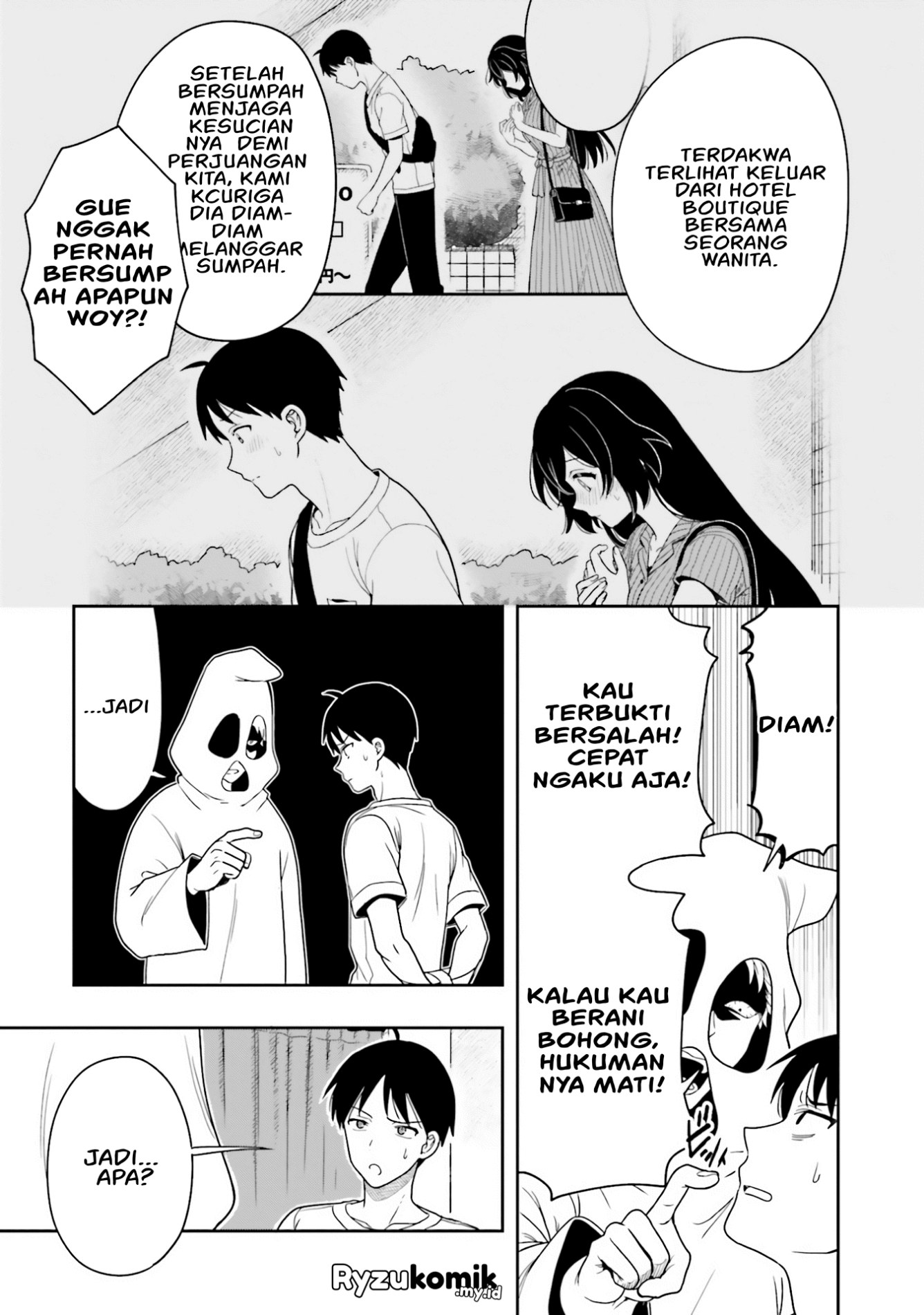 Takachiho Honoka-senpai ga Suki de Suki de Iroiro Gaman Dekinai. Chapter 10 - halaman 6