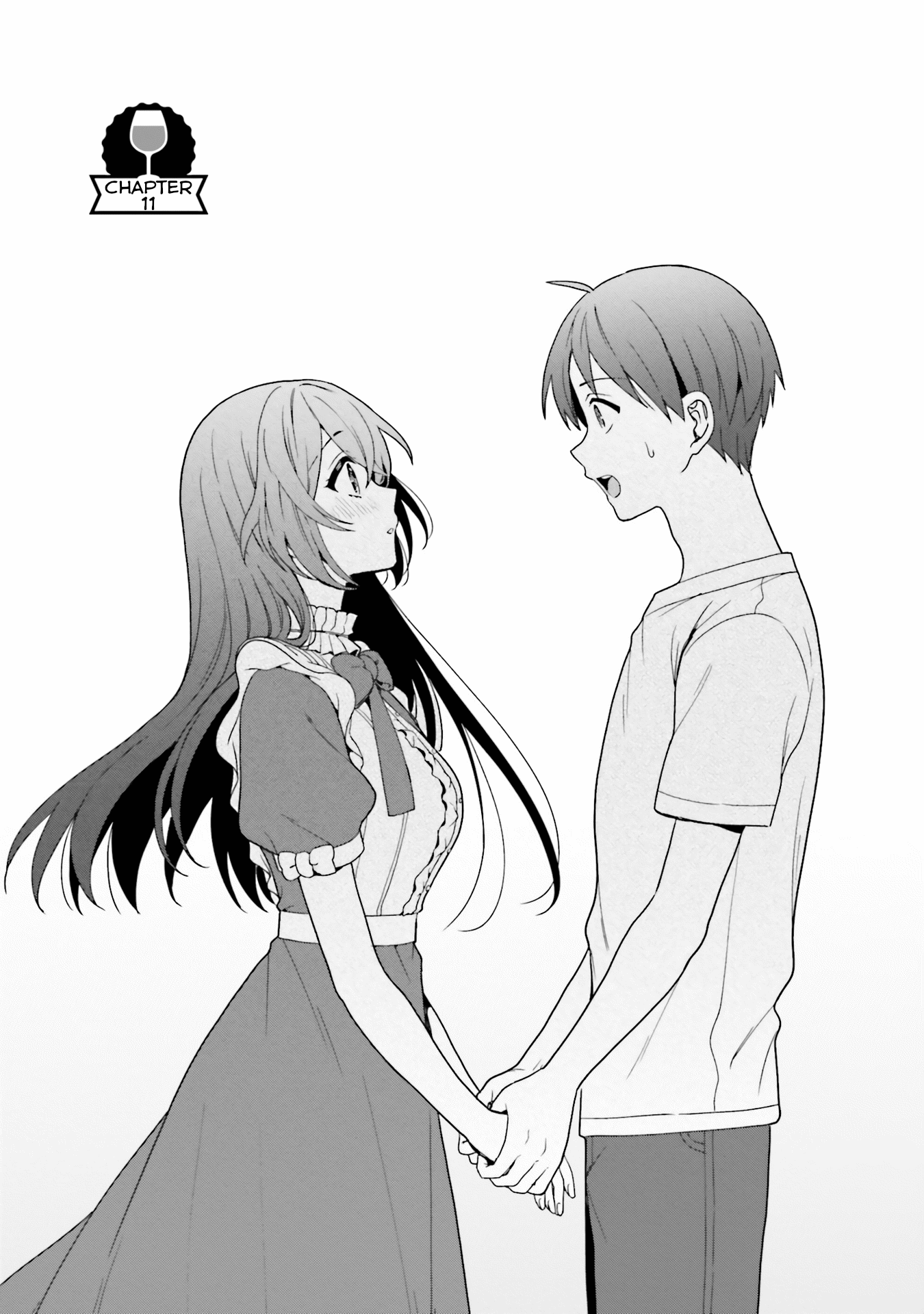 Takachiho Honoka-senpai ga Suki de Suki de Iroiro Gaman Dekinai. Chapter 11 - halaman 1