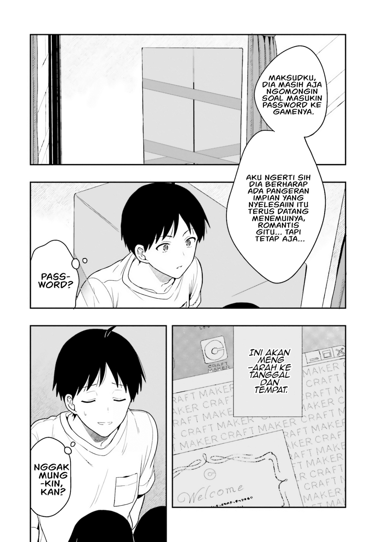Takachiho Honoka-senpai ga Suki de Suki de Iroiro Gaman Dekinai. Chapter 11 - halaman 9