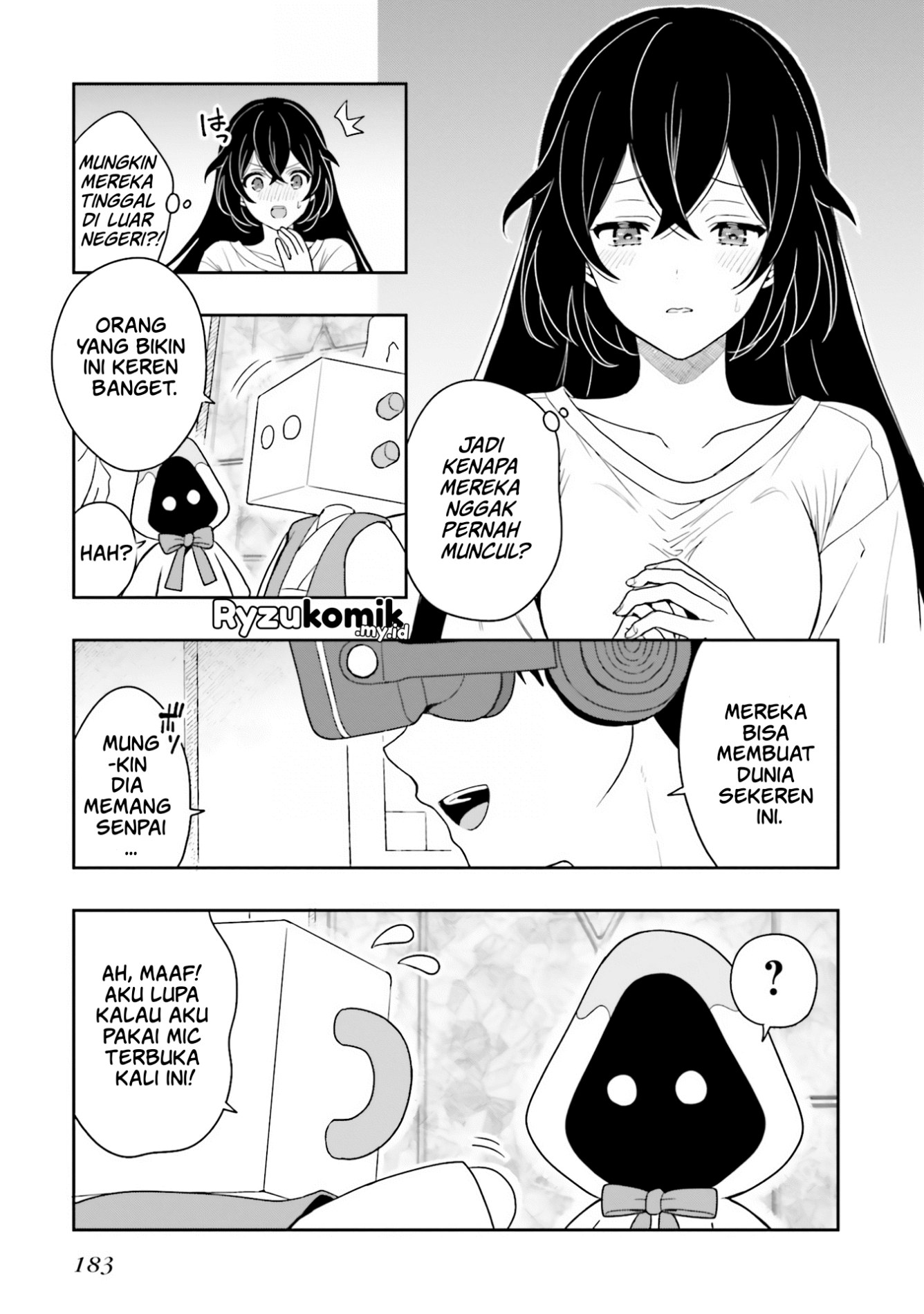 Takachiho Honoka-senpai ga Suki de Suki de Iroiro Gaman Dekinai. Chapter 12 - halaman 21