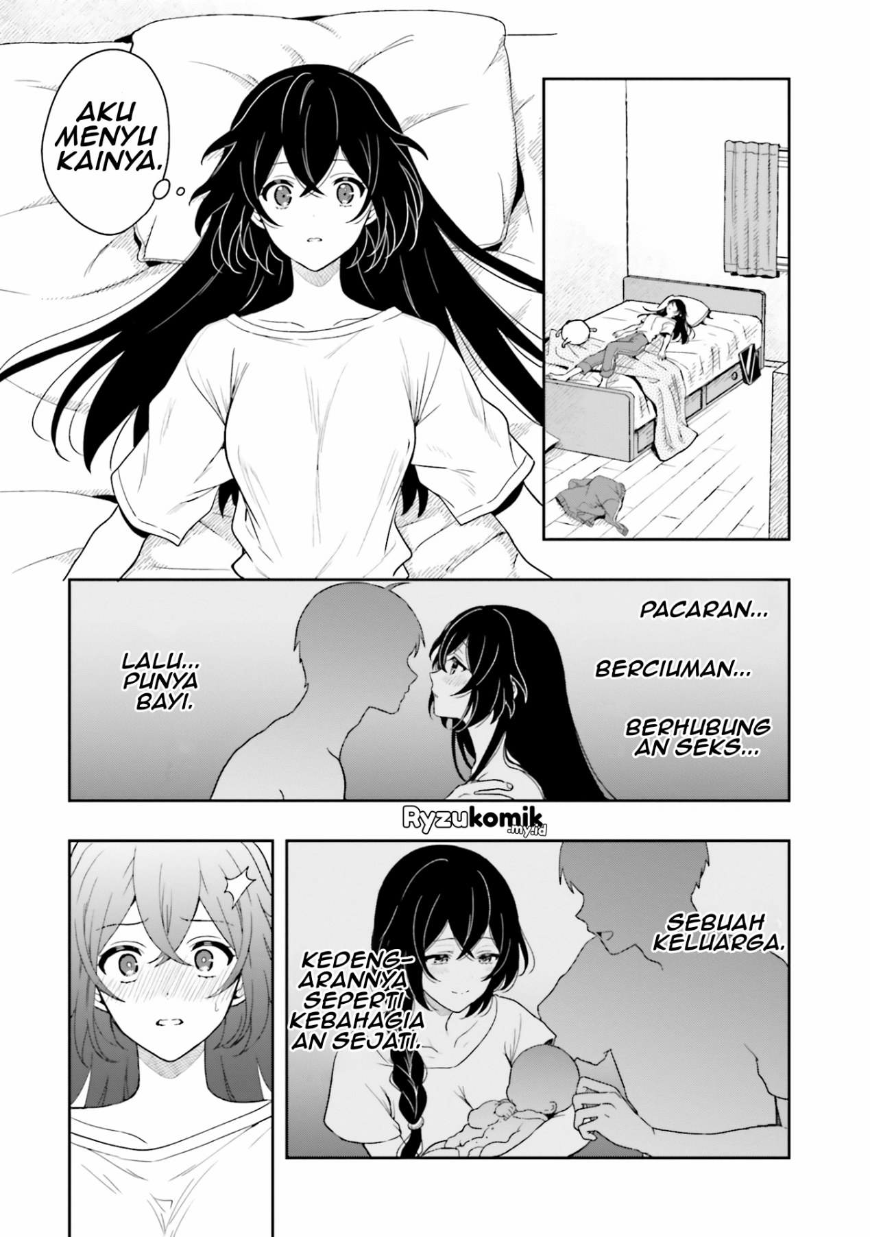 Takachiho Honoka-senpai ga Suki de Suki de Iroiro Gaman Dekinai. Chapter 12 - halaman 3