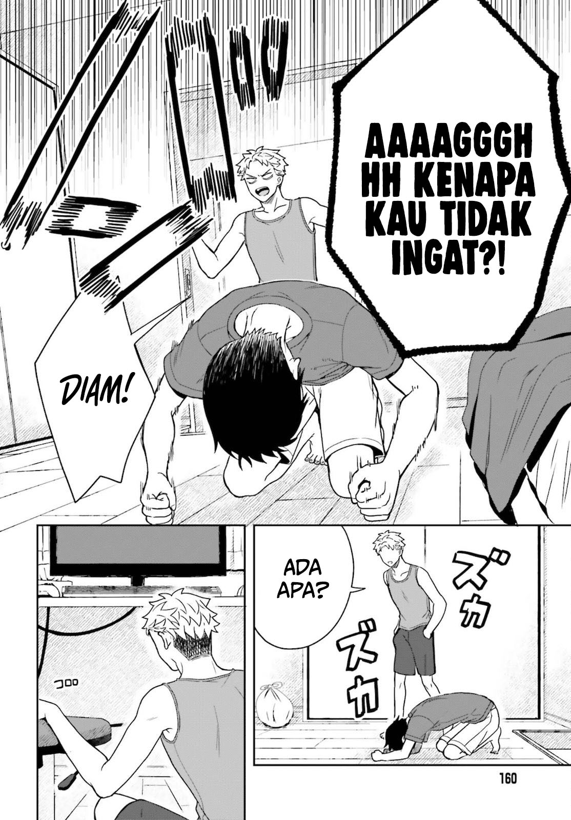 Takachiho Honoka-senpai ga Suki de Suki de Iroiro Gaman Dekinai. Chapter 2 - halaman 14