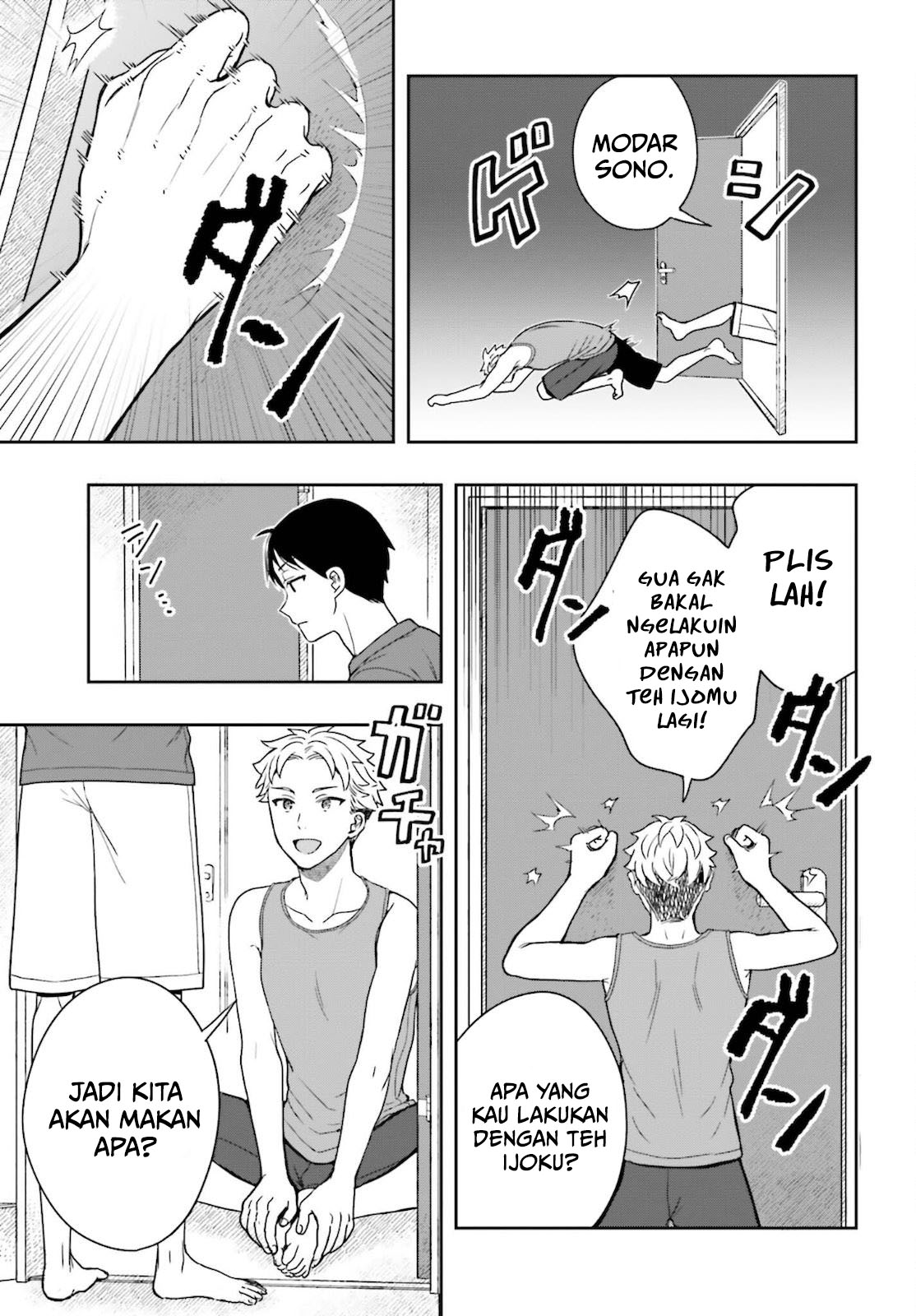 Takachiho Honoka-senpai ga Suki de Suki de Iroiro Gaman Dekinai. Chapter 2 - halaman 17