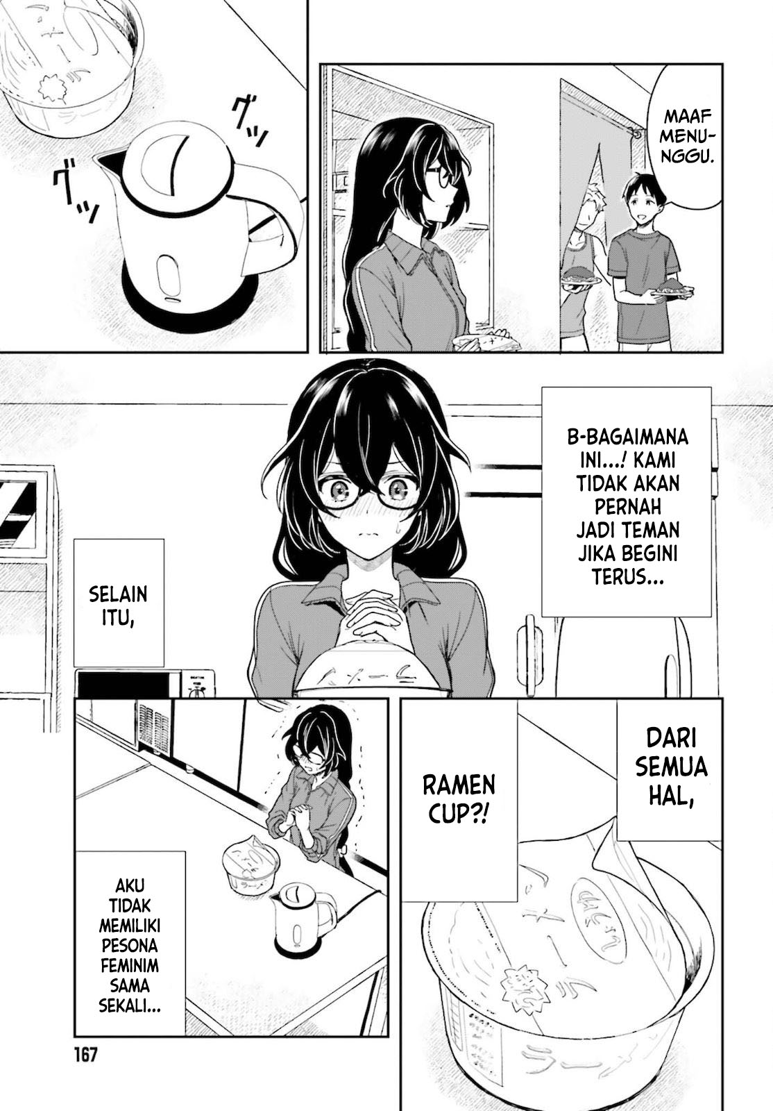 Takachiho Honoka-senpai ga Suki de Suki de Iroiro Gaman Dekinai. Chapter 2 - halaman 21