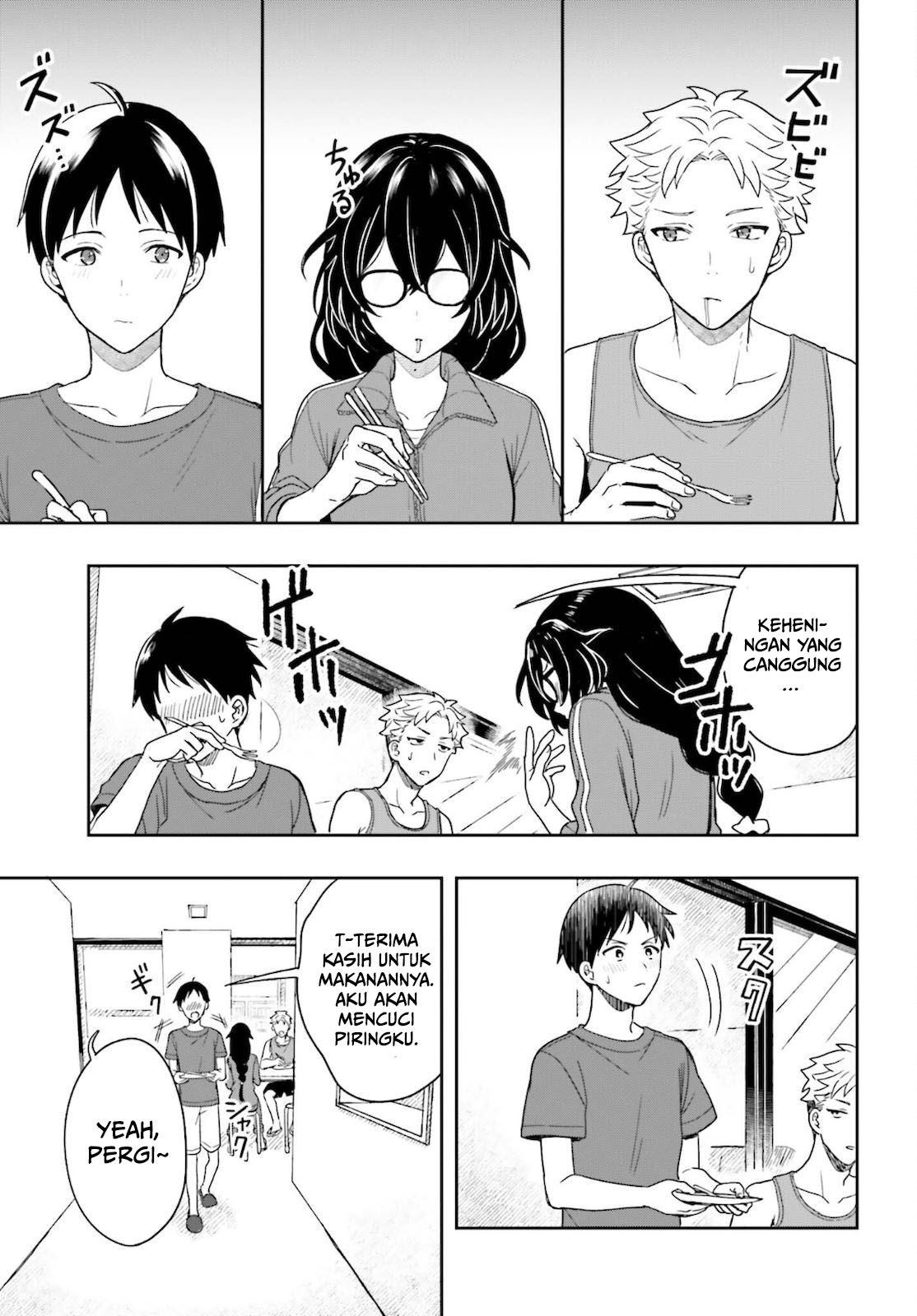 Takachiho Honoka-senpai ga Suki de Suki de Iroiro Gaman Dekinai. Chapter 2 - halaman 23