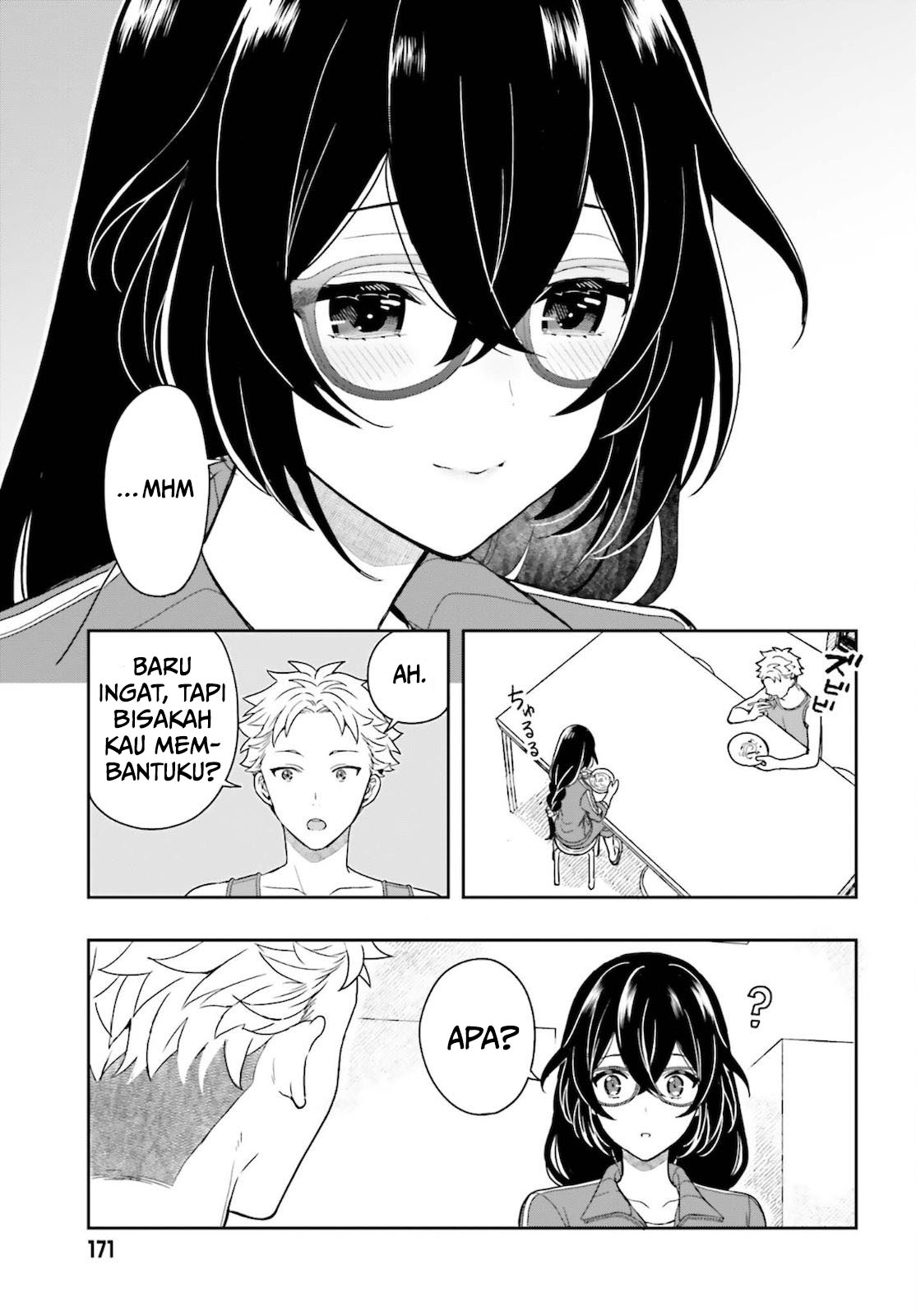Takachiho Honoka-senpai ga Suki de Suki de Iroiro Gaman Dekinai. Chapter 2 - halaman 25