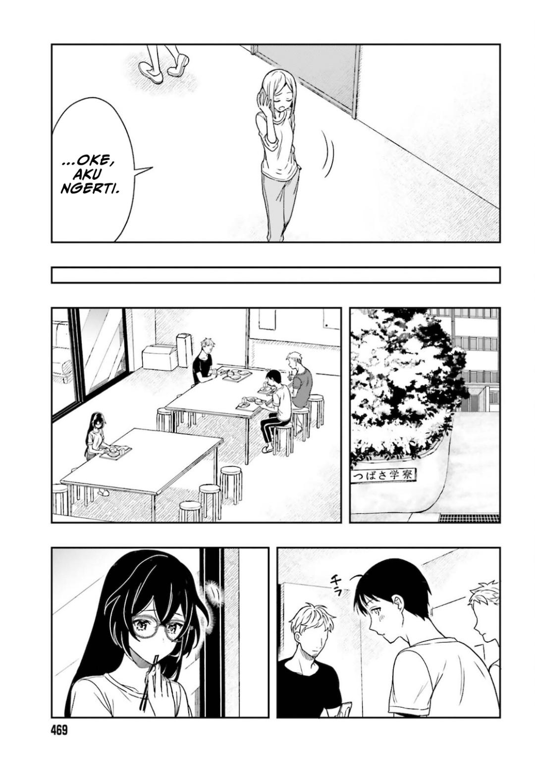 Takachiho Honoka-senpai ga Suki de Suki de Iroiro Gaman Dekinai. Chapter 3 - halaman 13