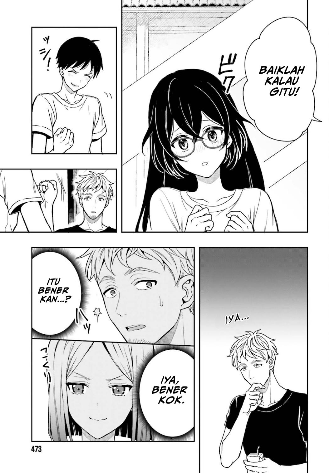 Takachiho Honoka-senpai ga Suki de Suki de Iroiro Gaman Dekinai. Chapter 3 - halaman 17