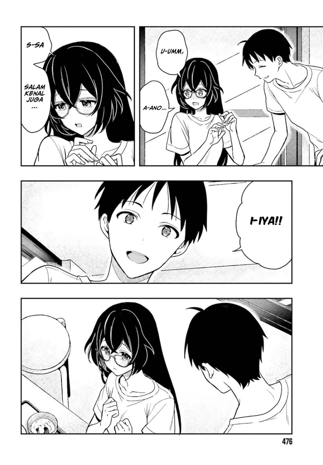 Takachiho Honoka-senpai ga Suki de Suki de Iroiro Gaman Dekinai. Chapter 3 - halaman 20