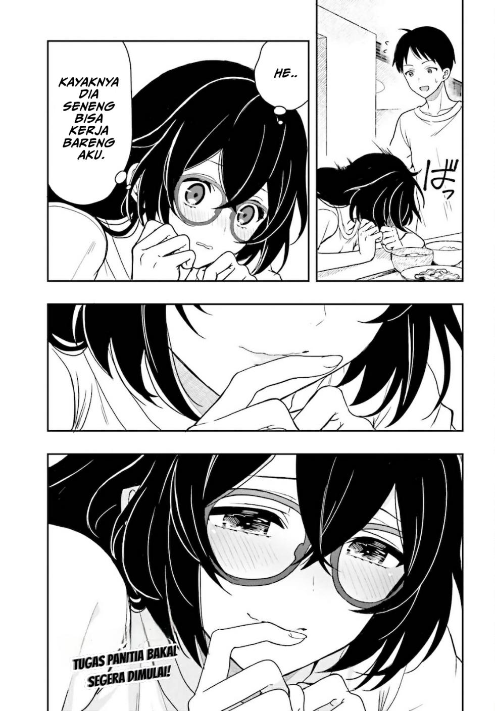 Takachiho Honoka-senpai ga Suki de Suki de Iroiro Gaman Dekinai. Chapter 3 - halaman 21