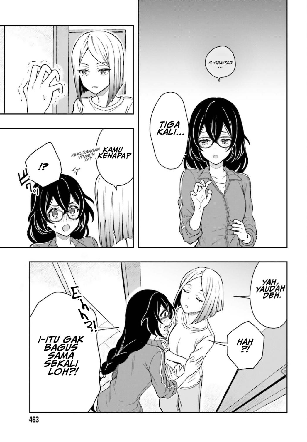 Takachiho Honoka-senpai ga Suki de Suki de Iroiro Gaman Dekinai. Chapter 3 - halaman 7