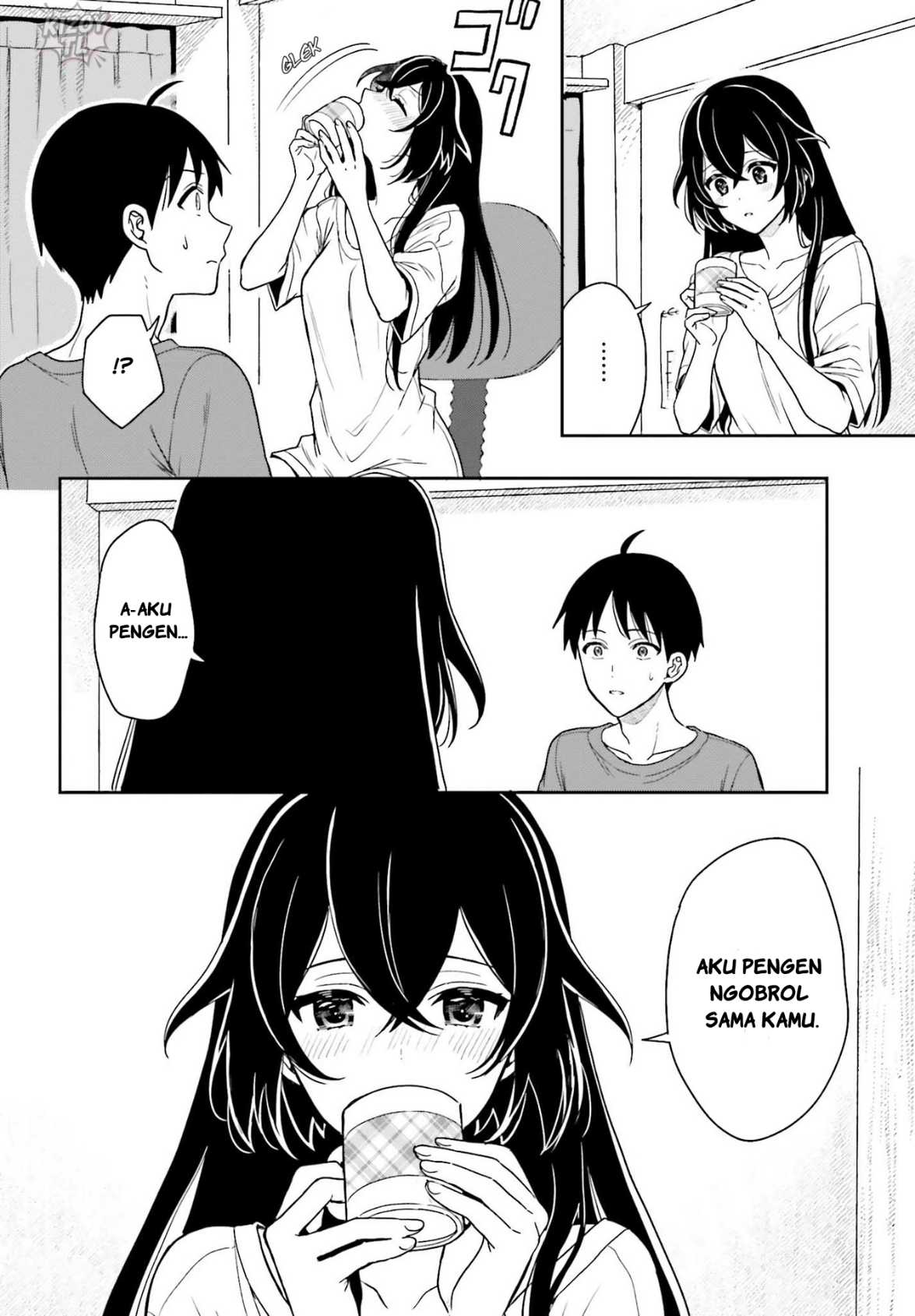 Takachiho Honoka-senpai ga Suki de Suki de Iroiro Gaman Dekinai. Chapter 5 - halaman 10