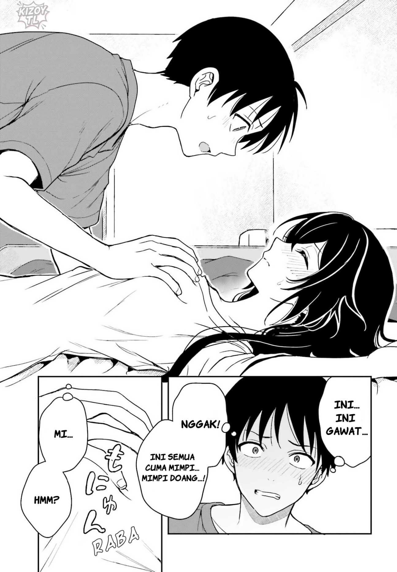 Takachiho Honoka-senpai ga Suki de Suki de Iroiro Gaman Dekinai. Chapter 5 - halaman 15