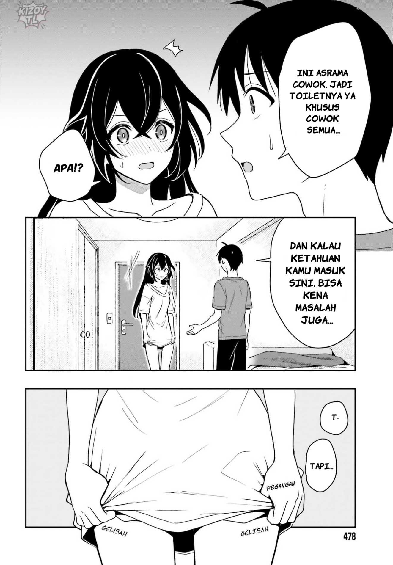 Takachiho Honoka-senpai ga Suki de Suki de Iroiro Gaman Dekinai. Chapter 5 - halaman 22