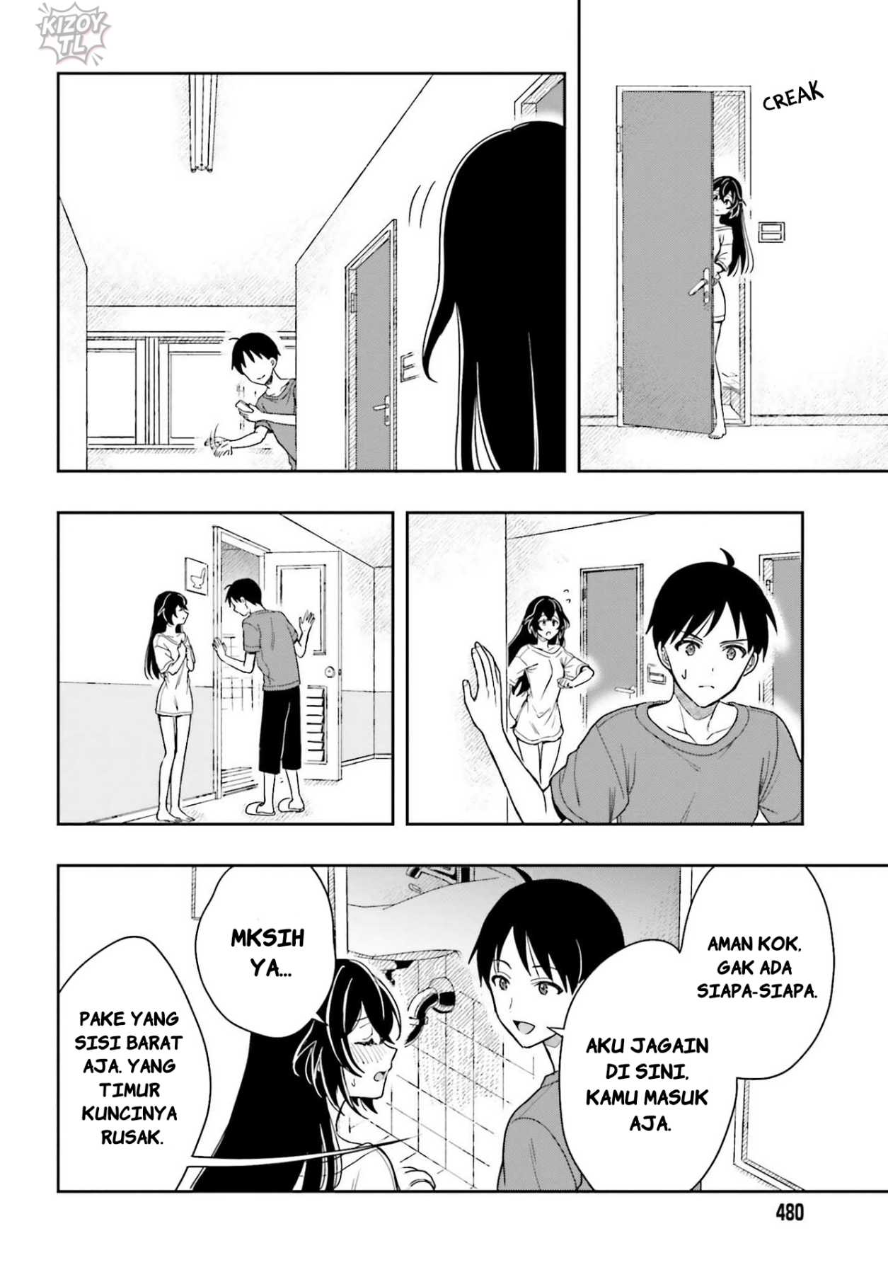 Takachiho Honoka-senpai ga Suki de Suki de Iroiro Gaman Dekinai. Chapter 5 - halaman 24