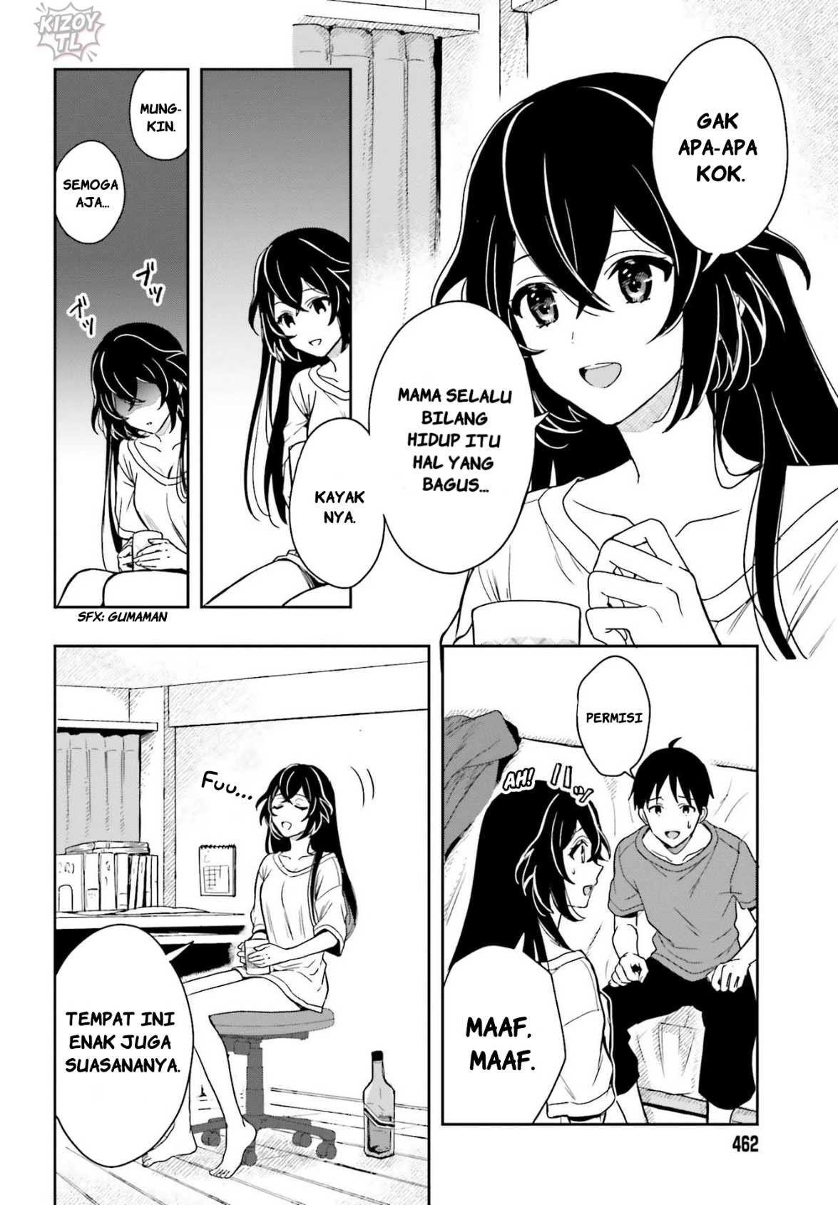 Takachiho Honoka-senpai ga Suki de Suki de Iroiro Gaman Dekinai. Chapter 5 - halaman 6