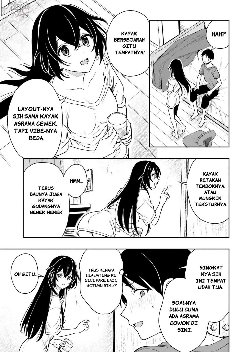Takachiho Honoka-senpai ga Suki de Suki de Iroiro Gaman Dekinai. Chapter 5 - halaman 7