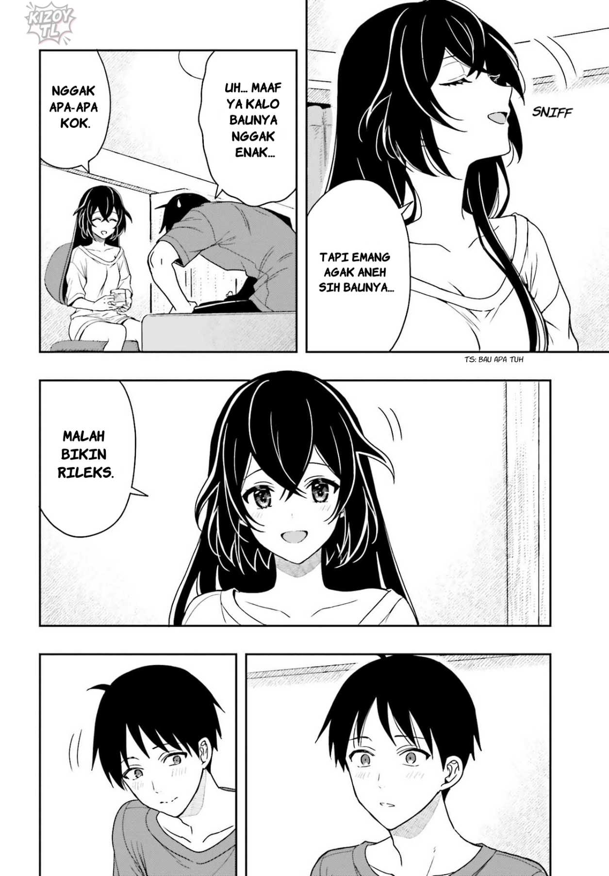 Takachiho Honoka-senpai ga Suki de Suki de Iroiro Gaman Dekinai. Chapter 5 - halaman 8