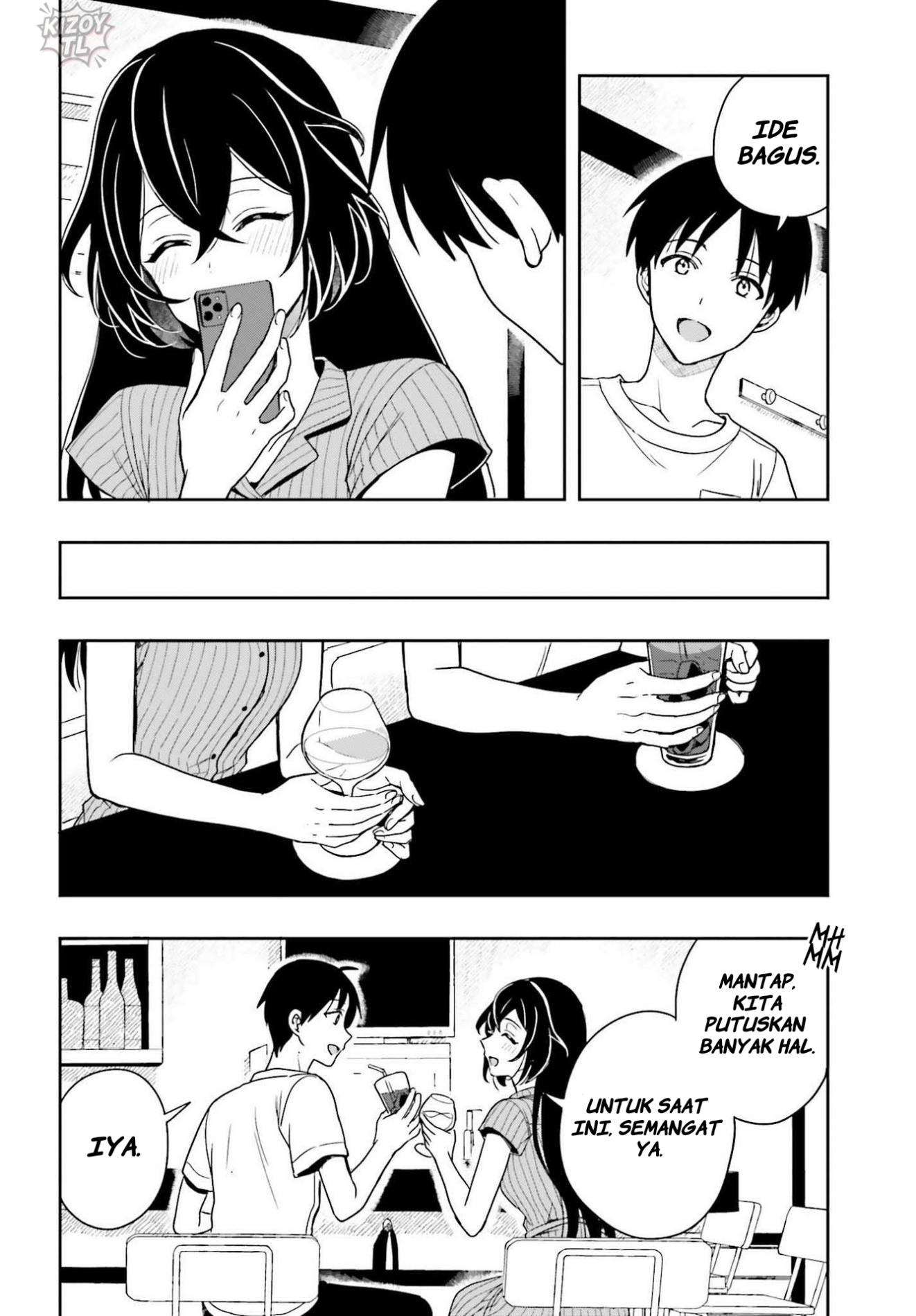 Takachiho Honoka-senpai ga Suki de Suki de Iroiro Gaman Dekinai. Chapter 6 - halaman 14