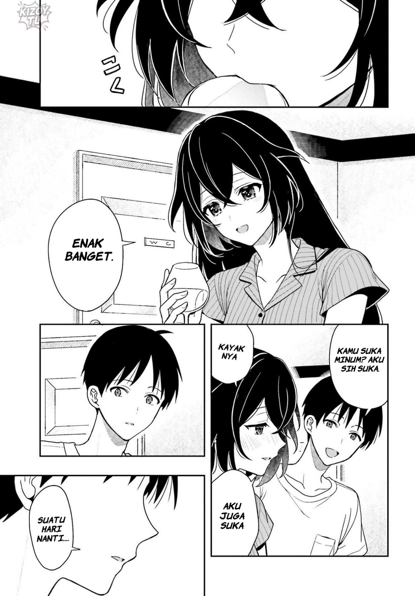 Takachiho Honoka-senpai ga Suki de Suki de Iroiro Gaman Dekinai. Chapter 6 - halaman 15
