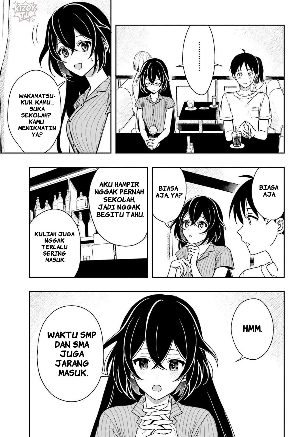 Takachiho Honoka-senpai ga Suki de Suki de Iroiro Gaman Dekinai. Chapter 6 - halaman 17