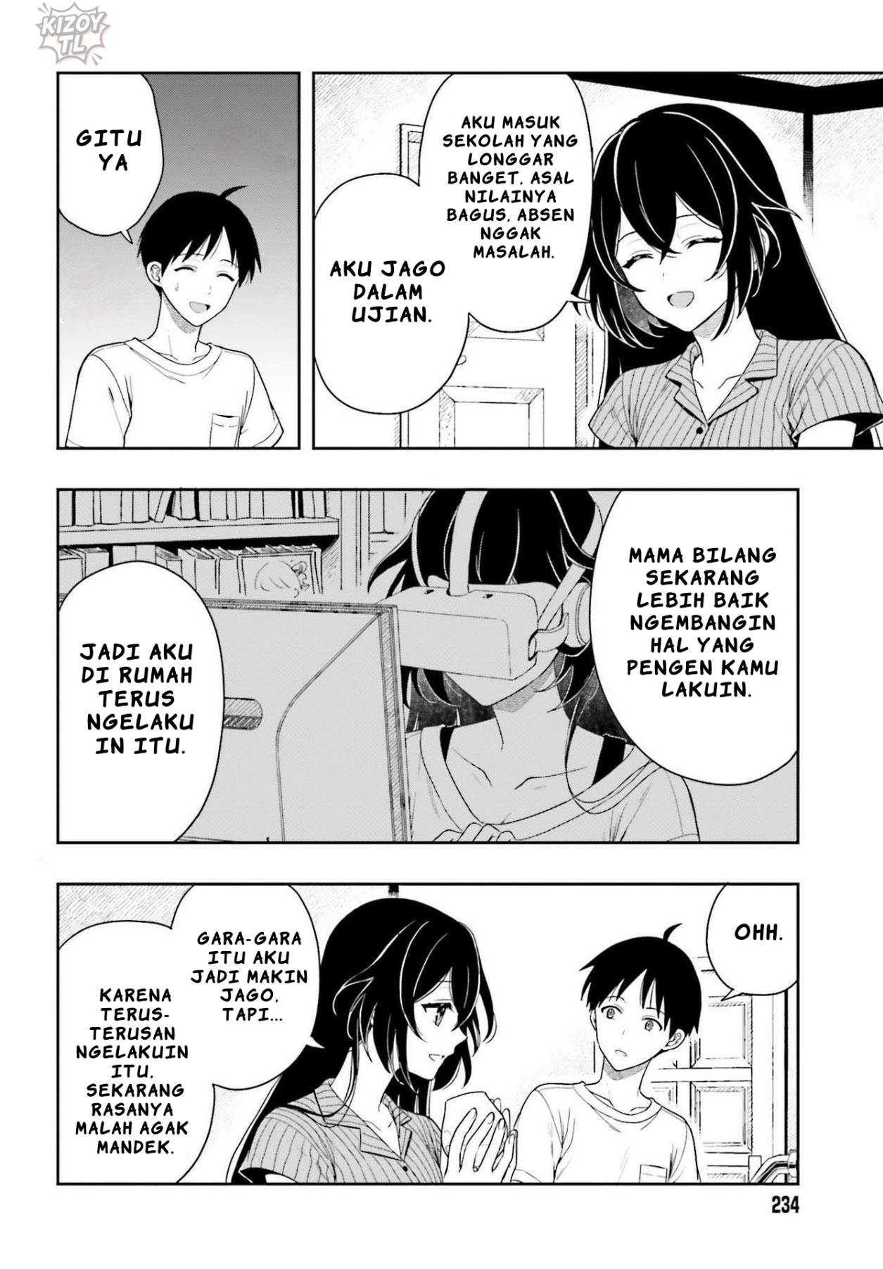 Takachiho Honoka-senpai ga Suki de Suki de Iroiro Gaman Dekinai. Chapter 6 - halaman 18