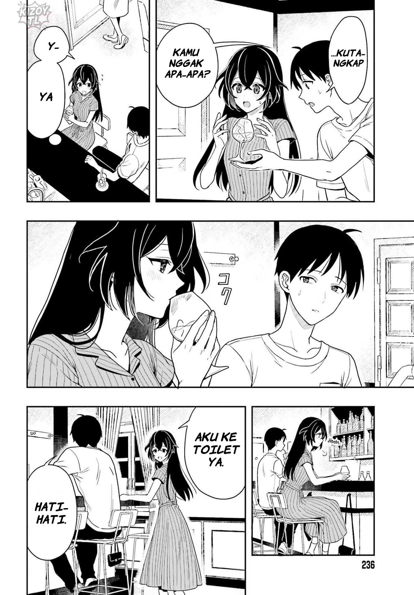 Takachiho Honoka-senpai ga Suki de Suki de Iroiro Gaman Dekinai. Chapter 6 - halaman 20