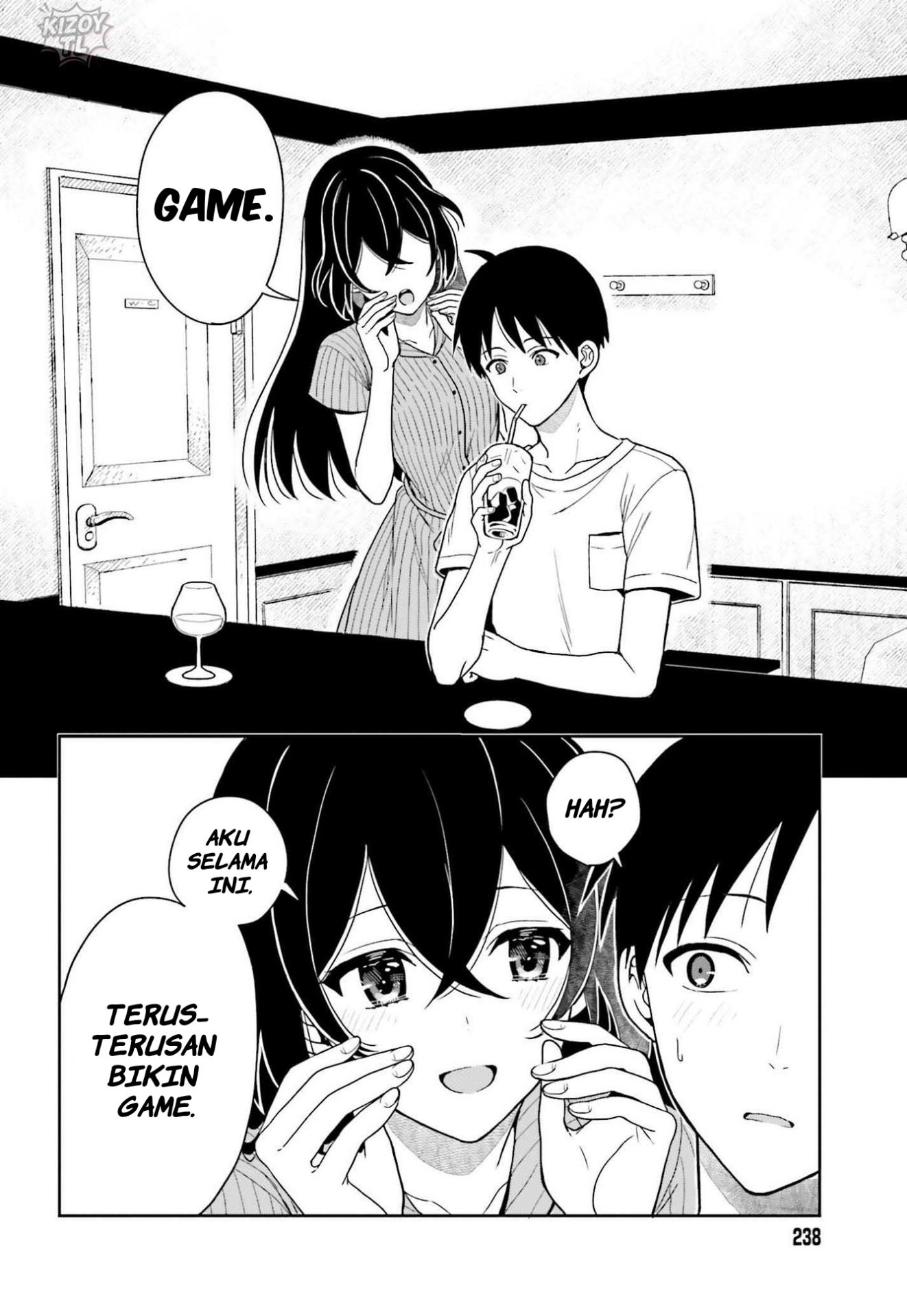 Takachiho Honoka-senpai ga Suki de Suki de Iroiro Gaman Dekinai. Chapter 6 - halaman 22