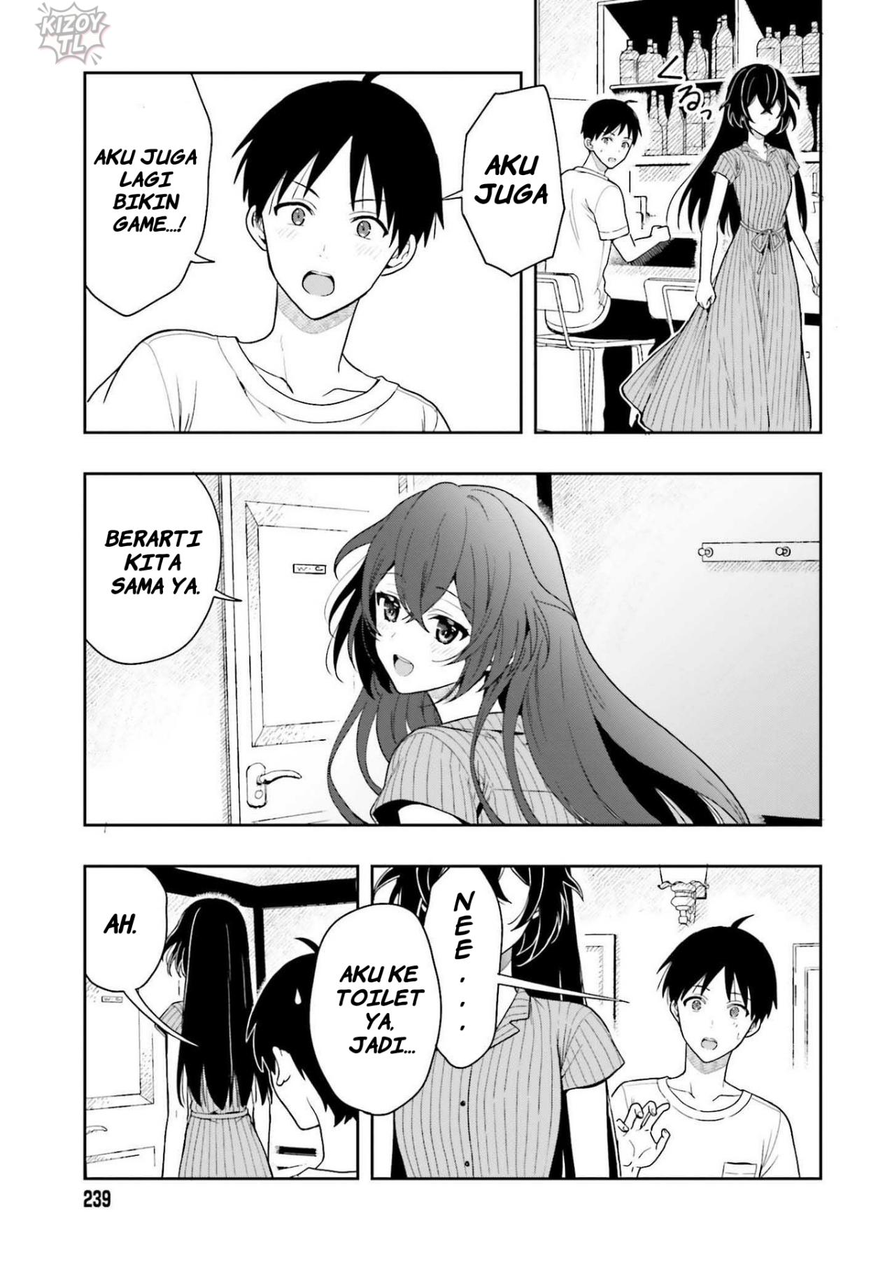 Takachiho Honoka-senpai ga Suki de Suki de Iroiro Gaman Dekinai. Chapter 6 - halaman 23