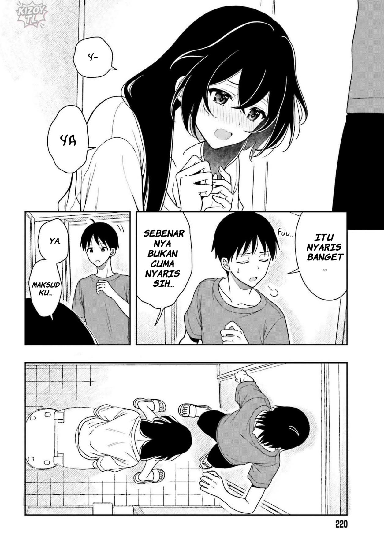 Takachiho Honoka-senpai ga Suki de Suki de Iroiro Gaman Dekinai. Chapter 6 - halaman 4