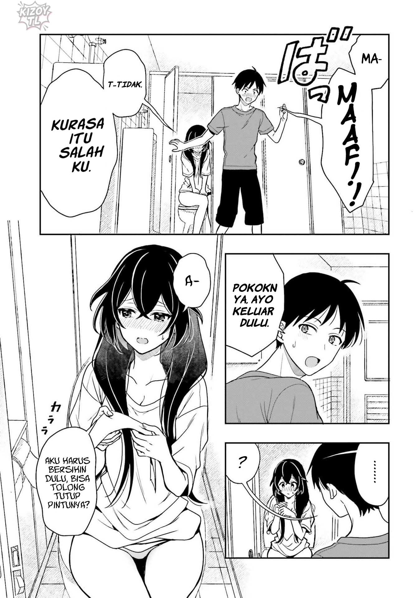 Takachiho Honoka-senpai ga Suki de Suki de Iroiro Gaman Dekinai. Chapter 6 - halaman 5