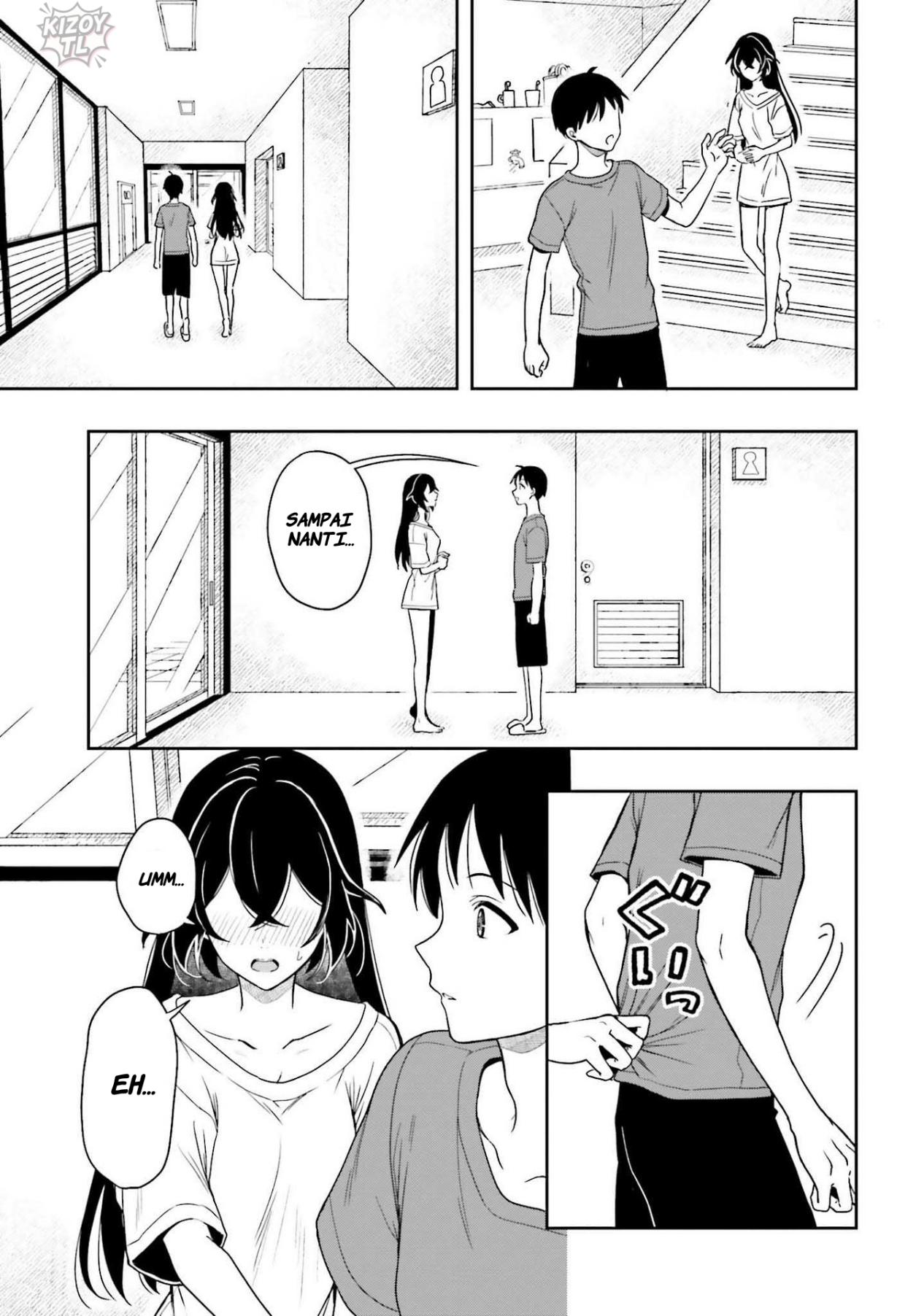 Takachiho Honoka-senpai ga Suki de Suki de Iroiro Gaman Dekinai. Chapter 6 - halaman 7