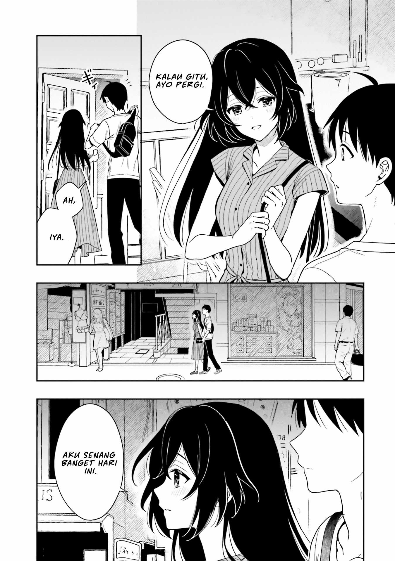 Takachiho Honoka-senpai ga Suki de Suki de Iroiro Gaman Dekinai. Chapter 7 - halaman 10