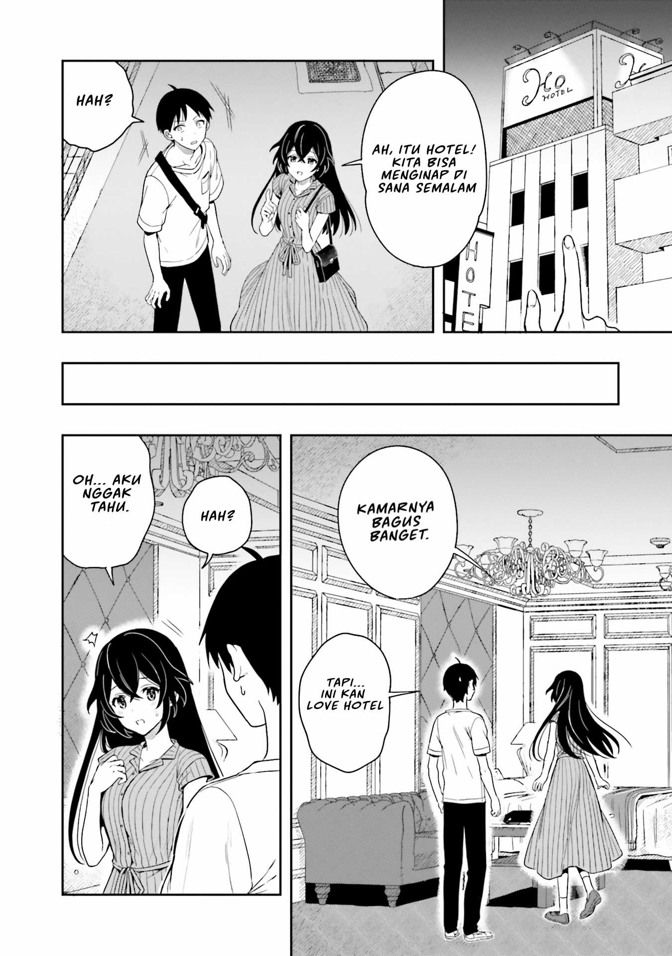 Takachiho Honoka-senpai ga Suki de Suki de Iroiro Gaman Dekinai. Chapter 7 - halaman 12