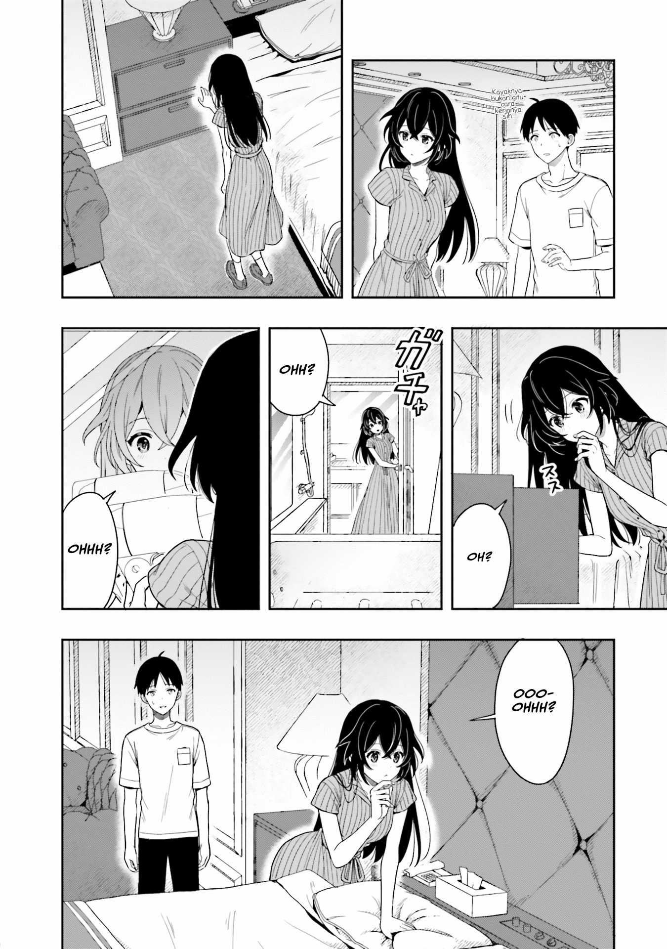 Takachiho Honoka-senpai ga Suki de Suki de Iroiro Gaman Dekinai. Chapter 7 - halaman 14