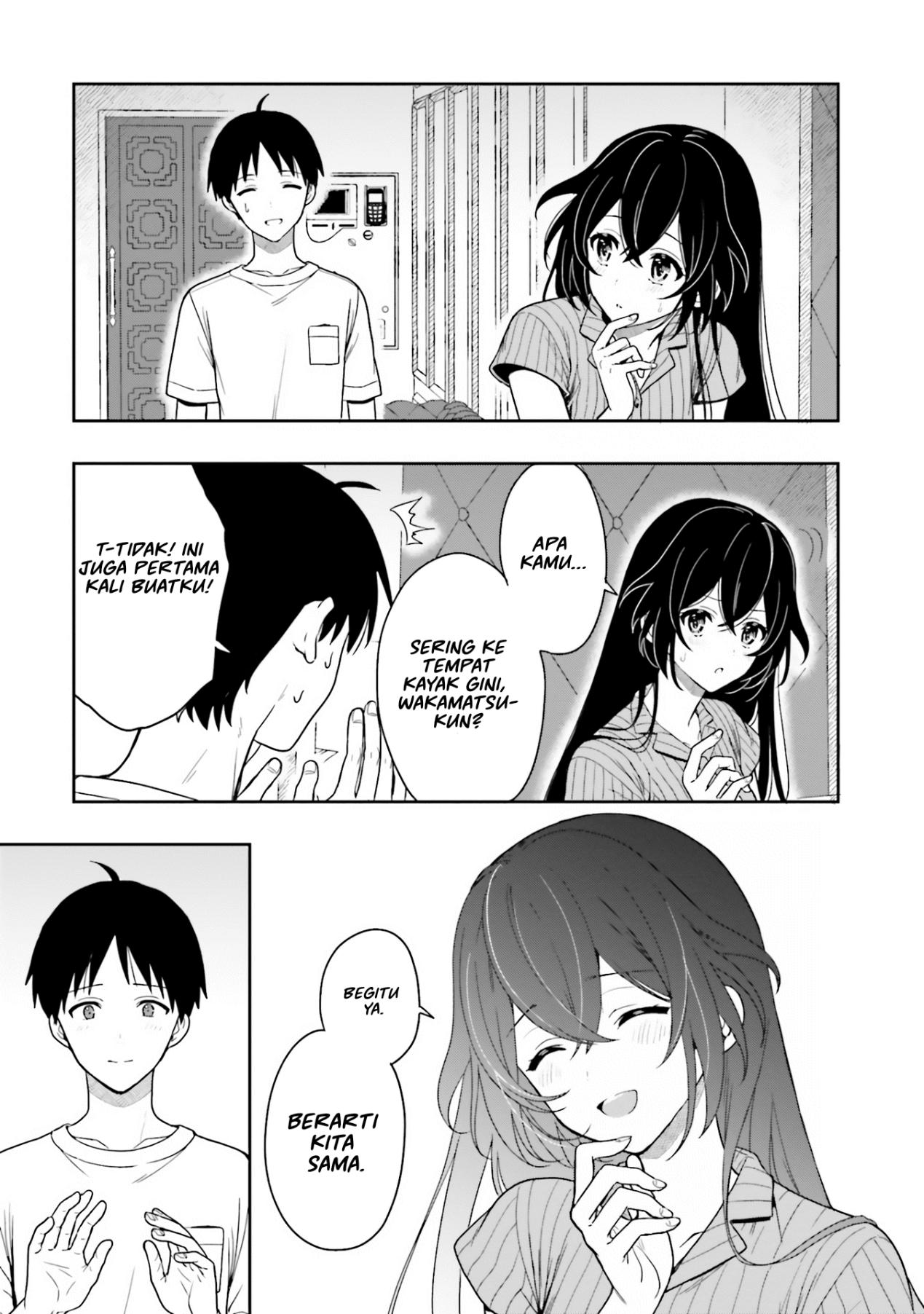 Takachiho Honoka-senpai ga Suki de Suki de Iroiro Gaman Dekinai. Chapter 7 - halaman 15