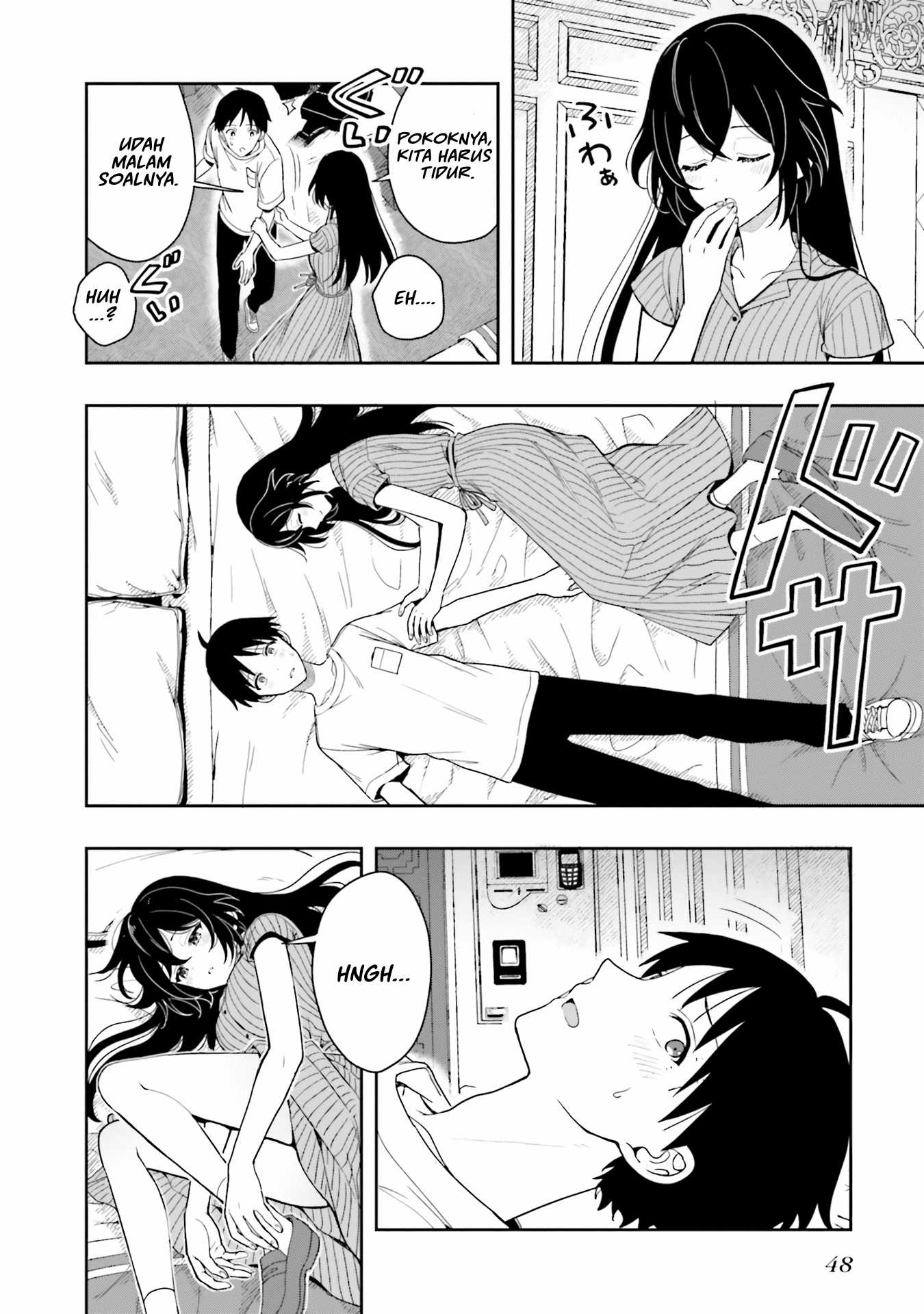 Takachiho Honoka-senpai ga Suki de Suki de Iroiro Gaman Dekinai. Chapter 7 - halaman 16