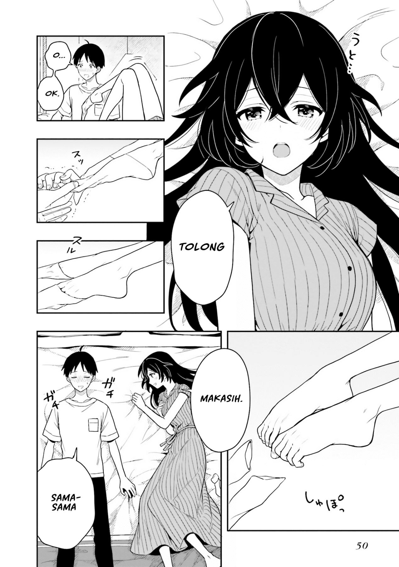 Takachiho Honoka-senpai ga Suki de Suki de Iroiro Gaman Dekinai. Chapter 7 - halaman 18