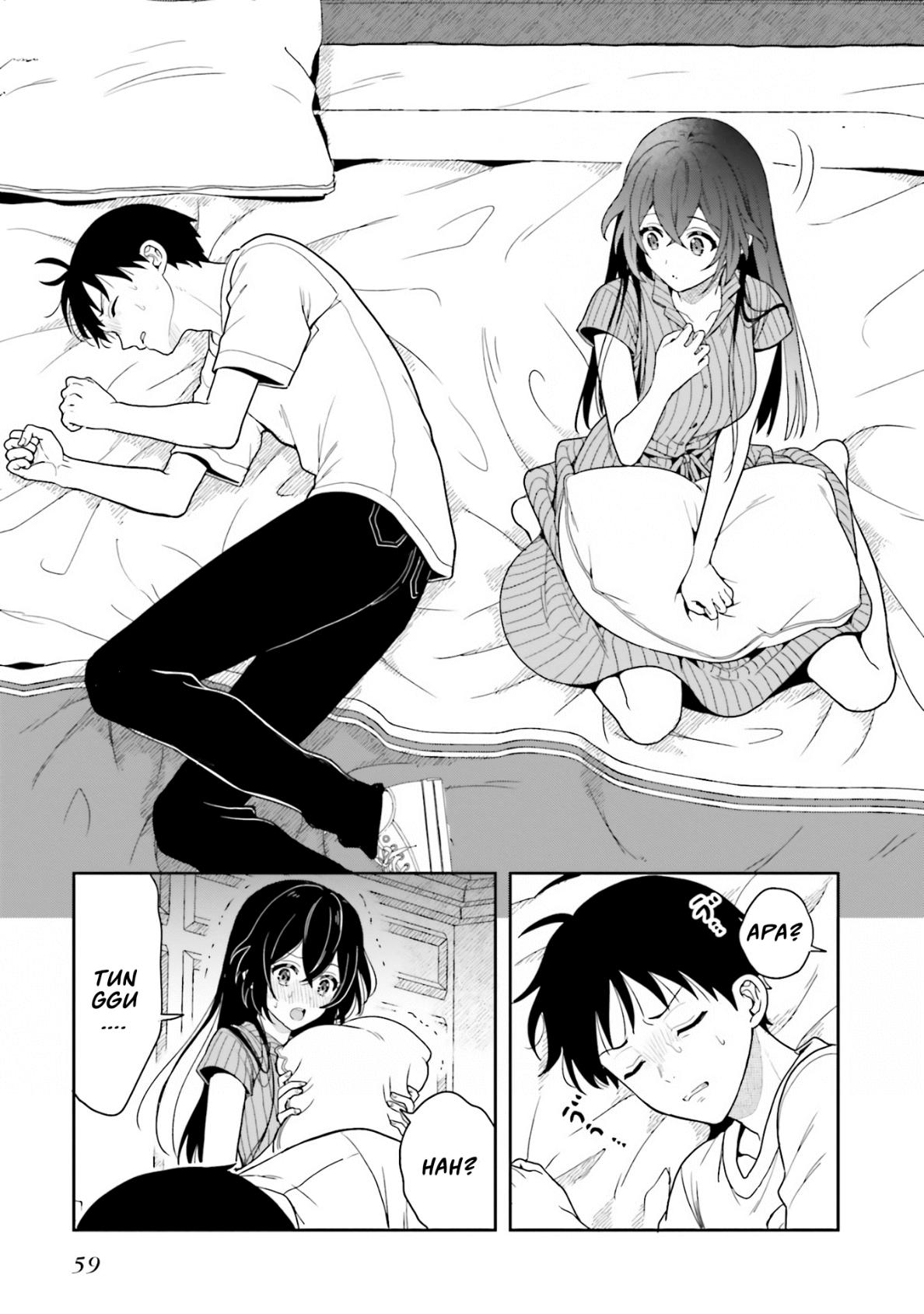 Takachiho Honoka-senpai ga Suki de Suki de Iroiro Gaman Dekinai. Chapter 7 - halaman 27