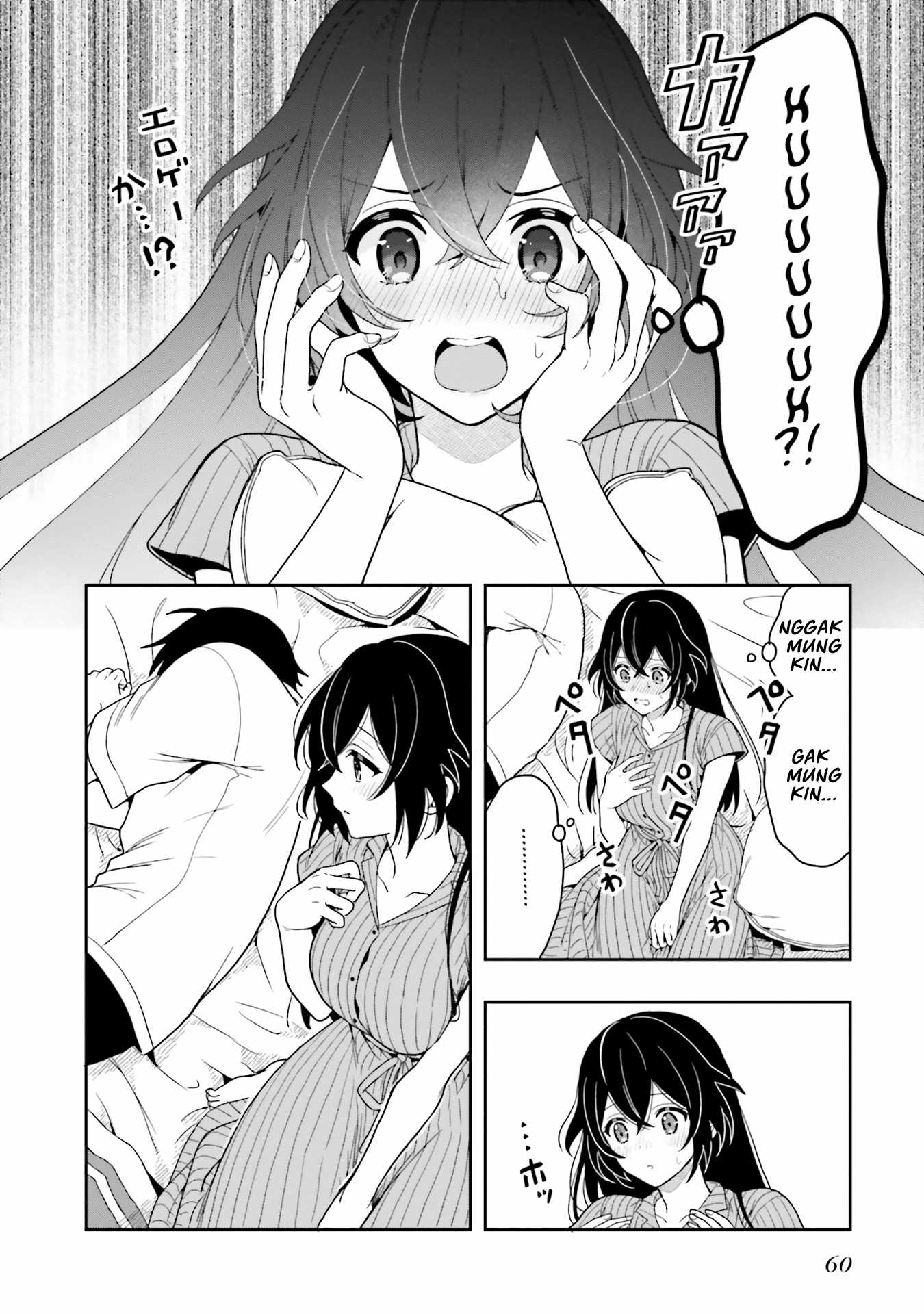 Takachiho Honoka-senpai ga Suki de Suki de Iroiro Gaman Dekinai. Chapter 7 - halaman 28
