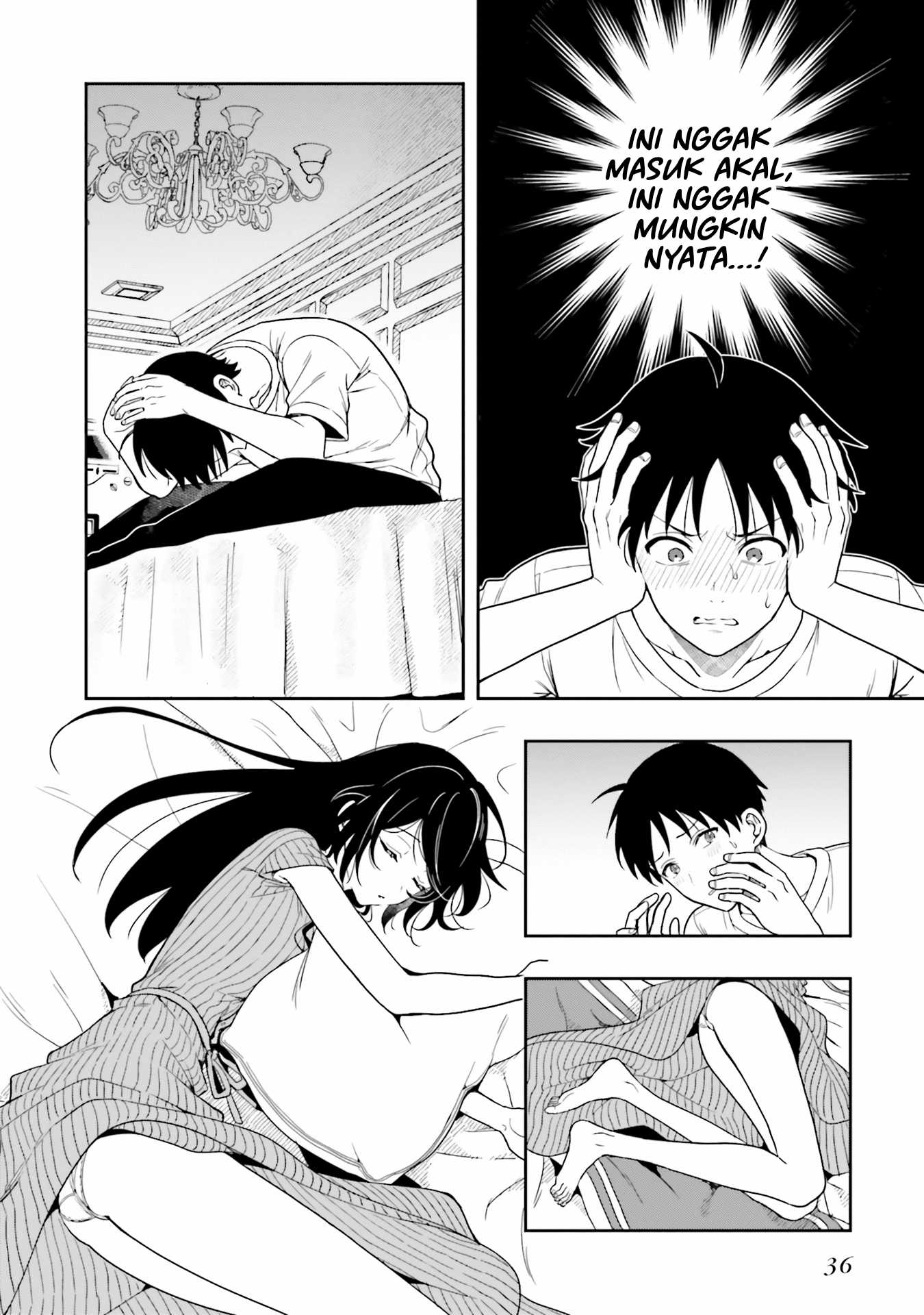 Takachiho Honoka-senpai ga Suki de Suki de Iroiro Gaman Dekinai. Chapter 7 - halaman 4