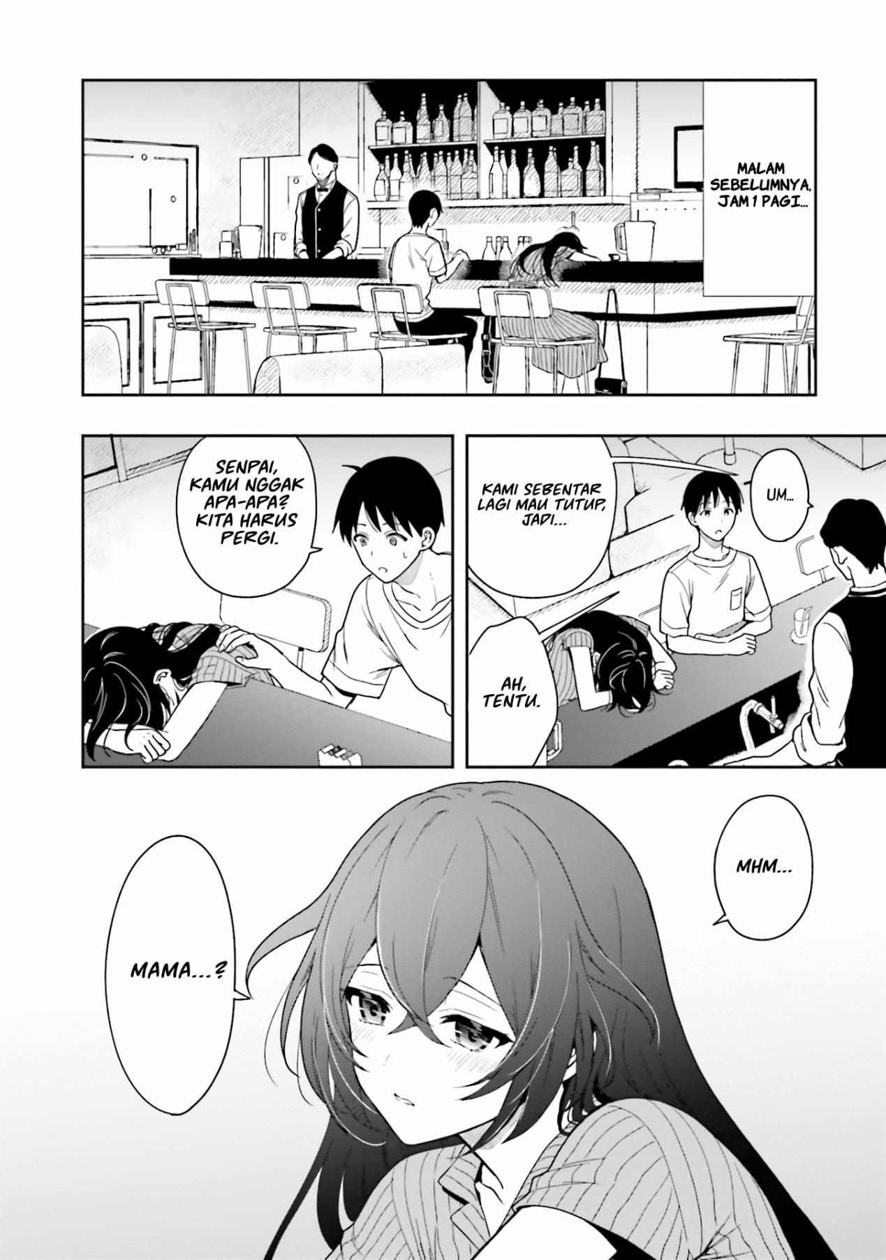 Takachiho Honoka-senpai ga Suki de Suki de Iroiro Gaman Dekinai. Chapter 7 - halaman 8