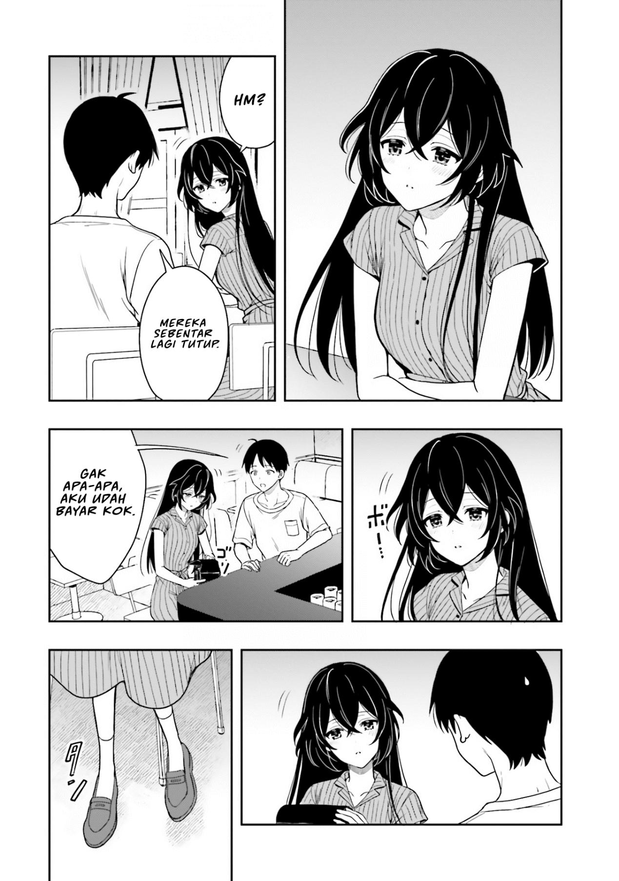 Takachiho Honoka-senpai ga Suki de Suki de Iroiro Gaman Dekinai. Chapter 7 - halaman 9