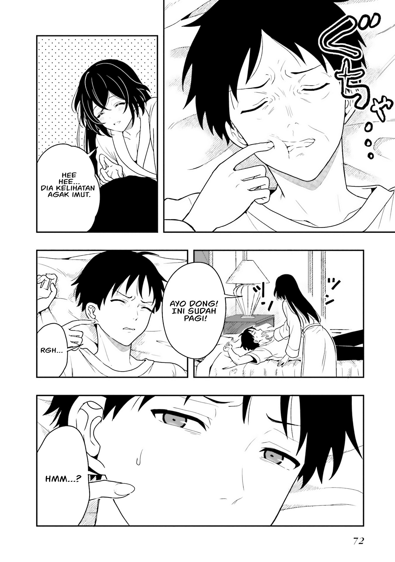 Takachiho Honoka-senpai ga Suki de Suki de Iroiro Gaman Dekinai. Chapter 8 - halaman 10