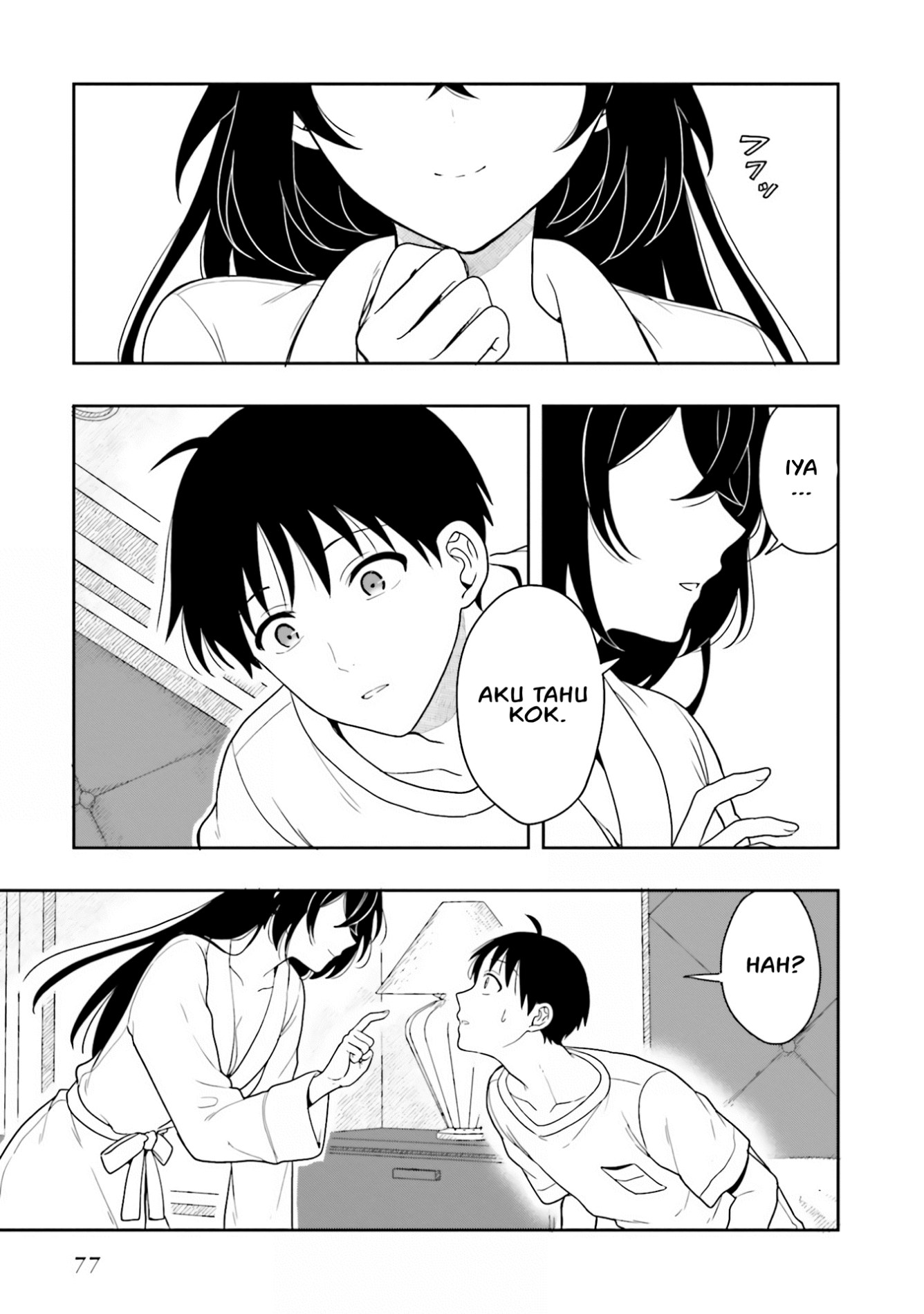 Takachiho Honoka-senpai ga Suki de Suki de Iroiro Gaman Dekinai. Chapter 8 - halaman 15