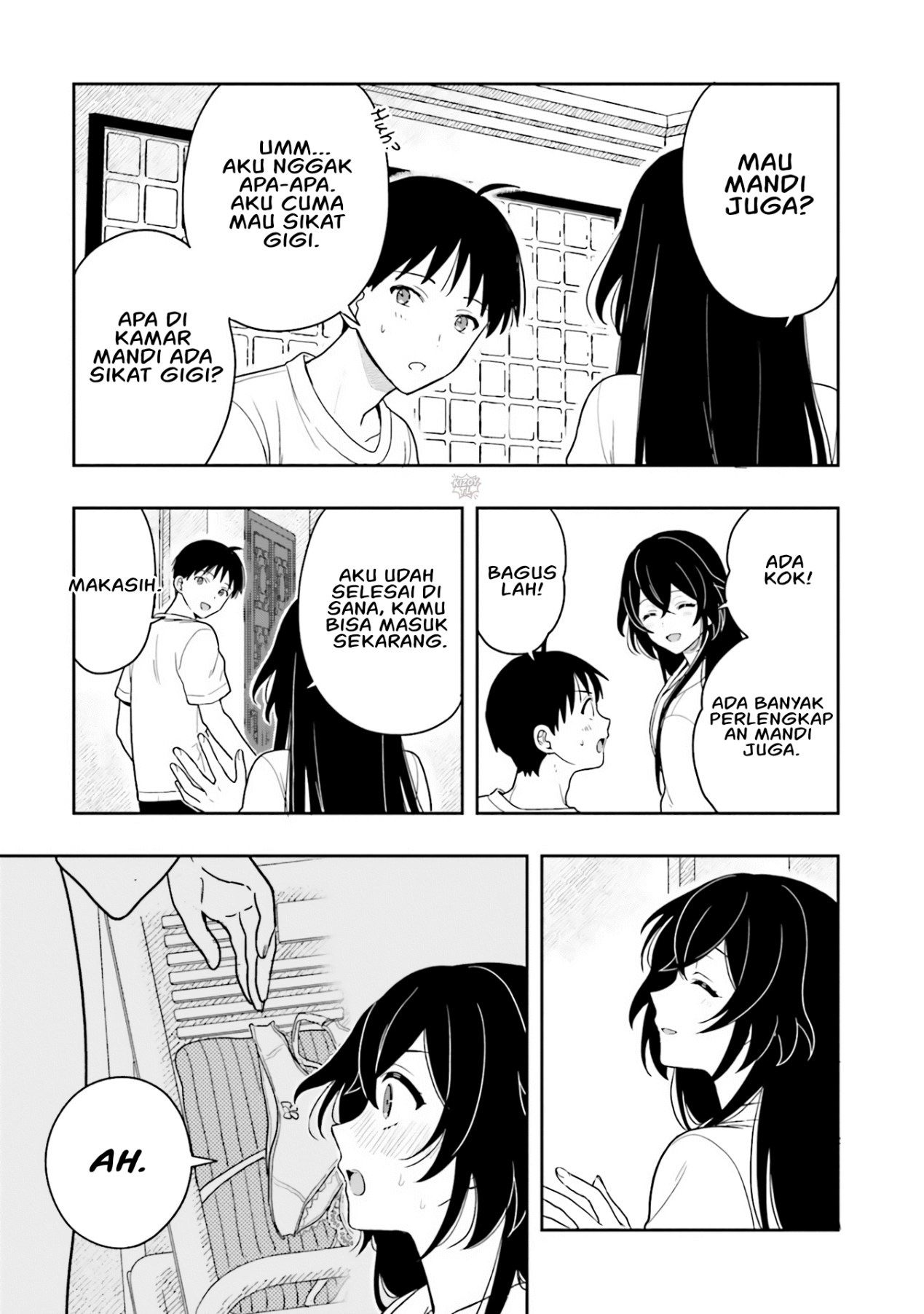 Takachiho Honoka-senpai ga Suki de Suki de Iroiro Gaman Dekinai. Chapter 8 - halaman 17