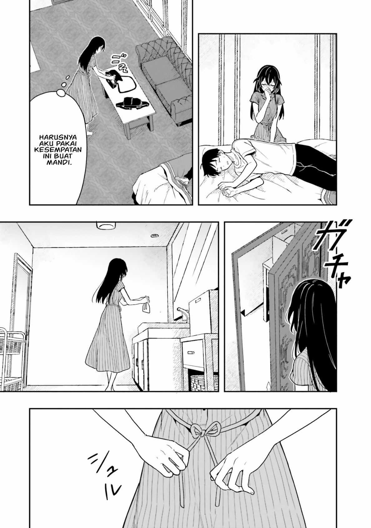 Takachiho Honoka-senpai ga Suki de Suki de Iroiro Gaman Dekinai. Chapter 8 - halaman 3