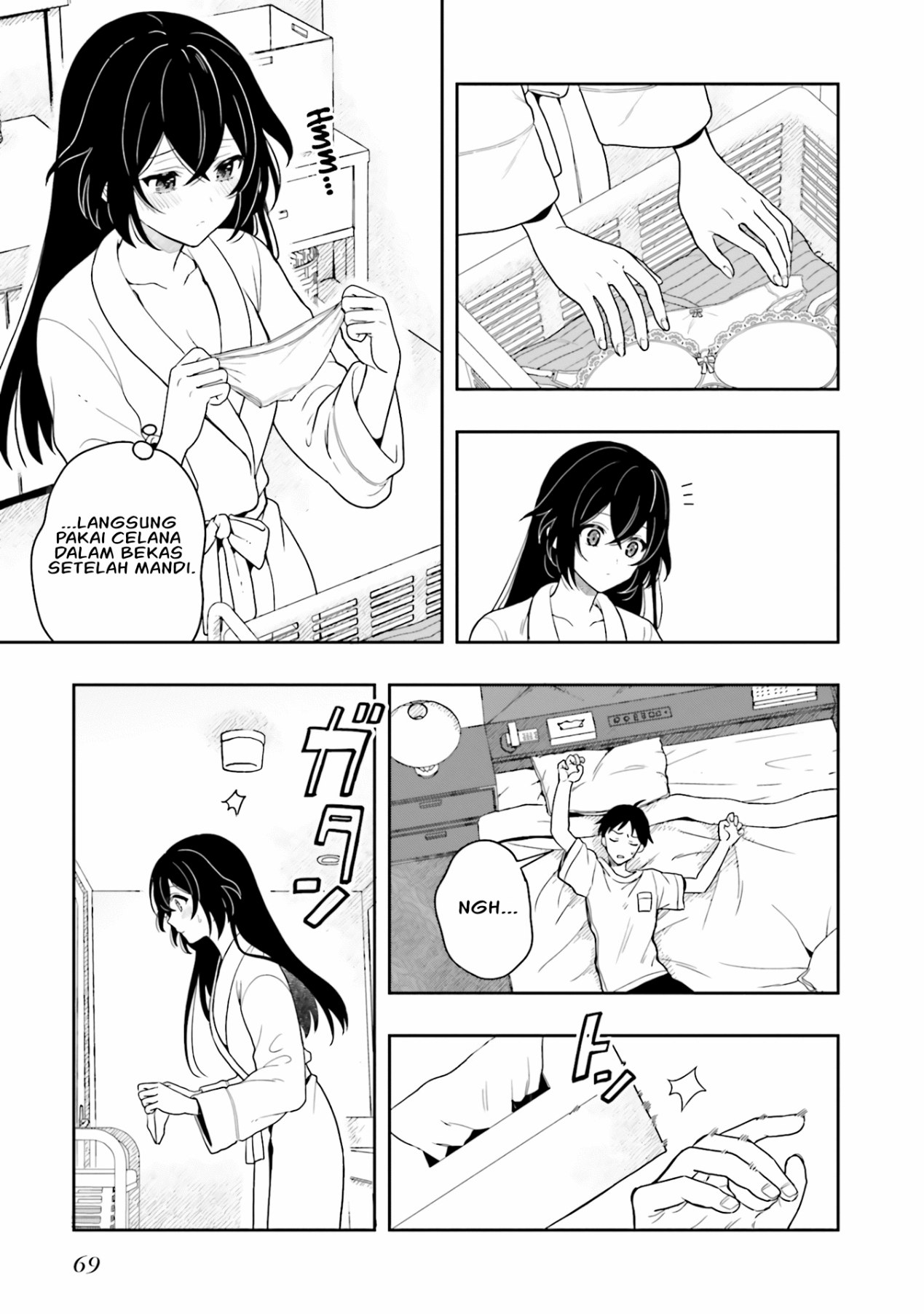 Takachiho Honoka-senpai ga Suki de Suki de Iroiro Gaman Dekinai. Chapter 8 - halaman 7