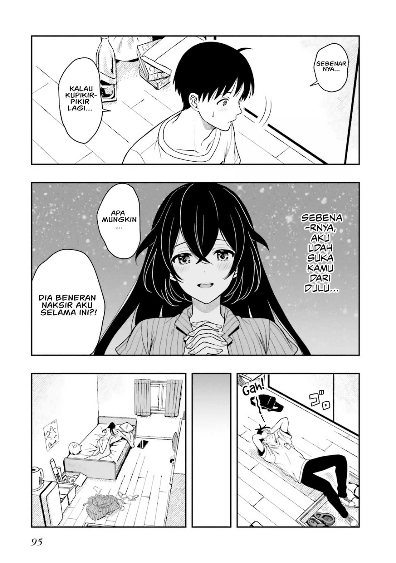 Takachiho Honoka-senpai ga Suki de Suki de Iroiro Gaman Dekinai. Chapter 9 - halaman 7